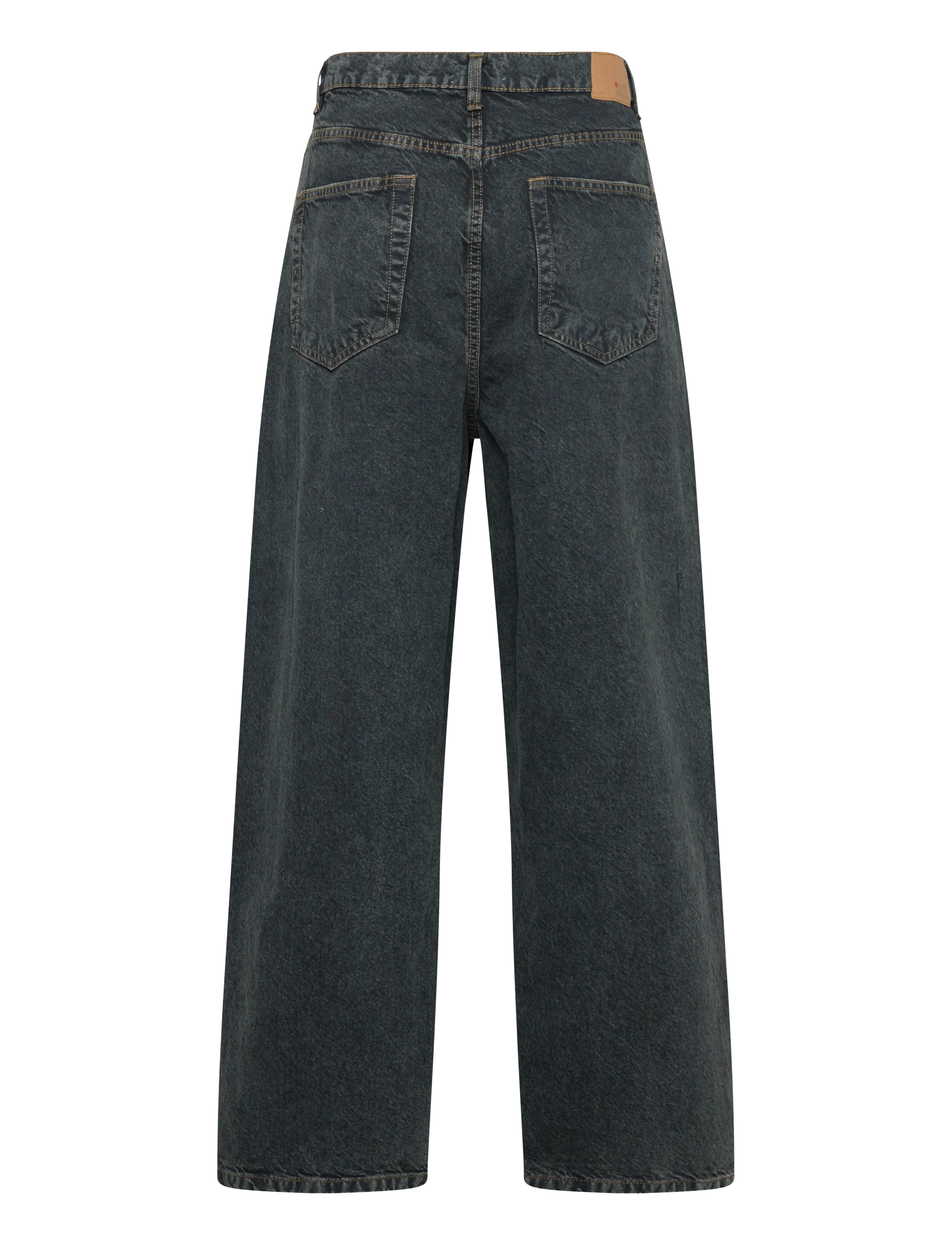 Denim Project - DP Phoenix Super Baggy Ring Je - bukser & jeans - ble black - 1