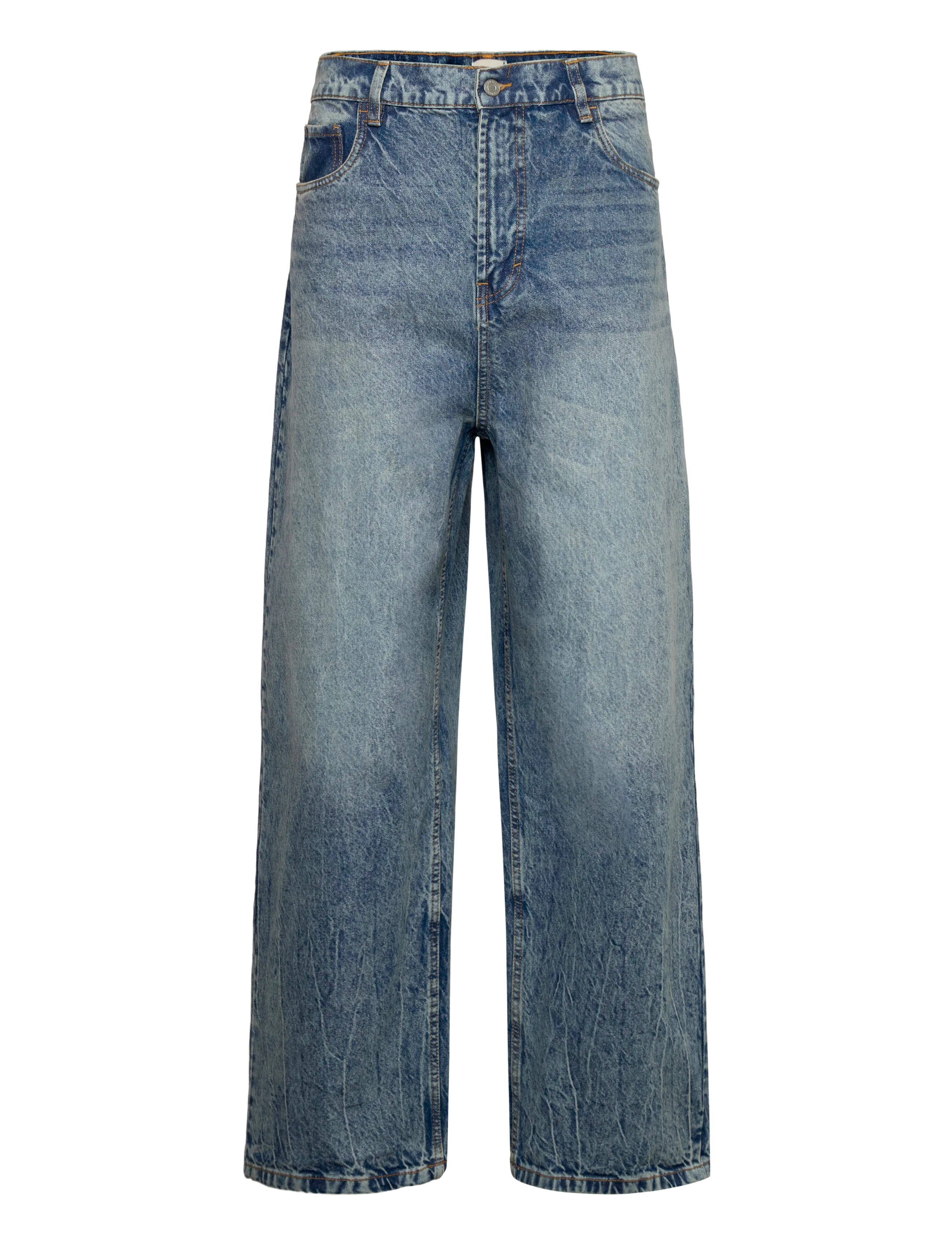 Denim Project DP Phoenix Super Baggy Ring Je - Kleidung - LIGHT BLUE BLEACH / blue