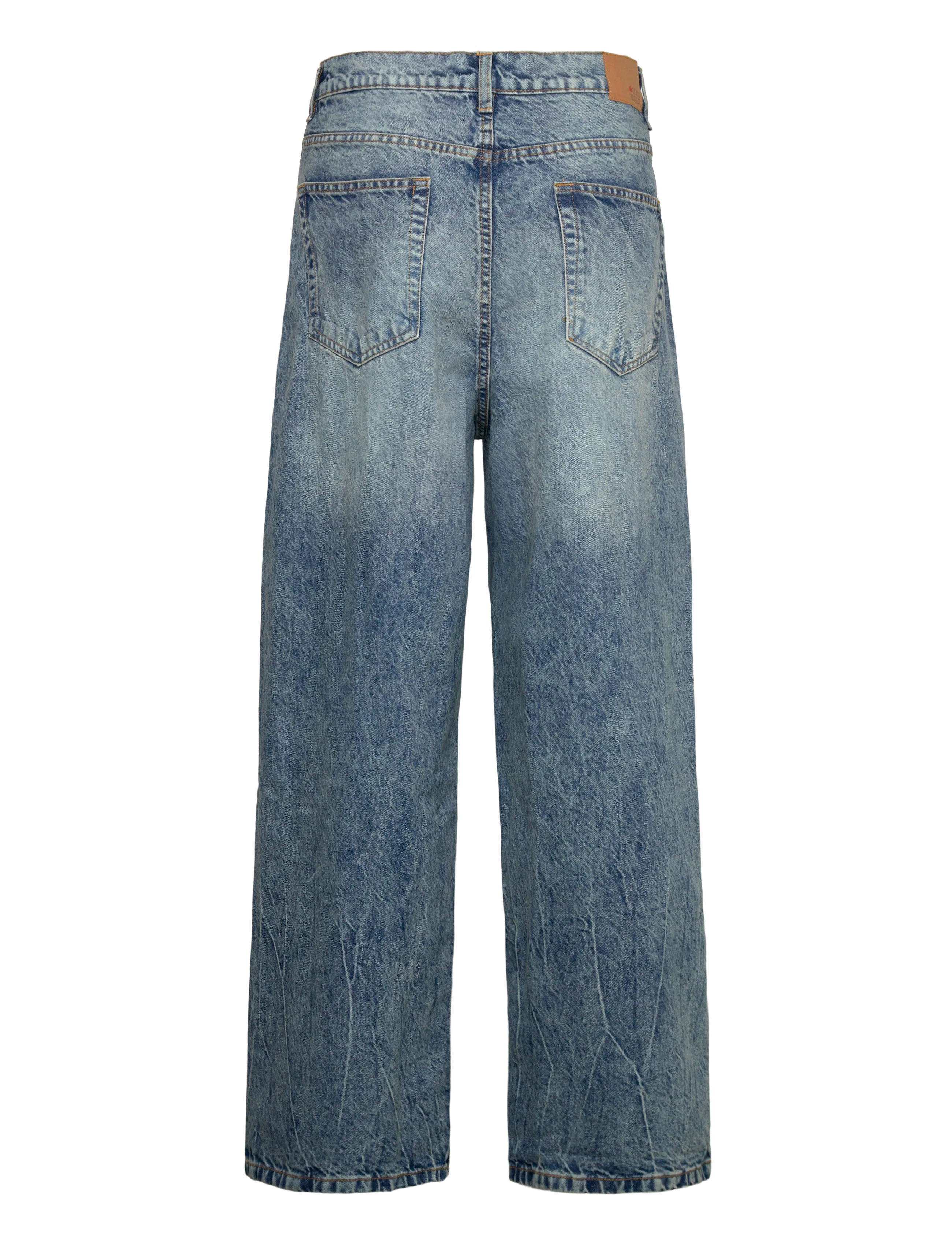 Denim Project - DP Phoenix Super Baggy Ring Je - bukser & jeans - light blue bleach - 1