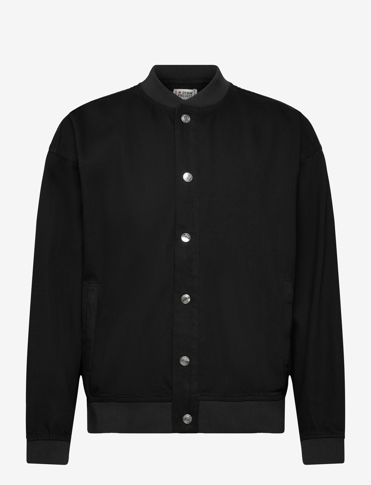 Denim Project - DPDenim Bomber Jacket - odzież zewnętrzna - black washed - 0