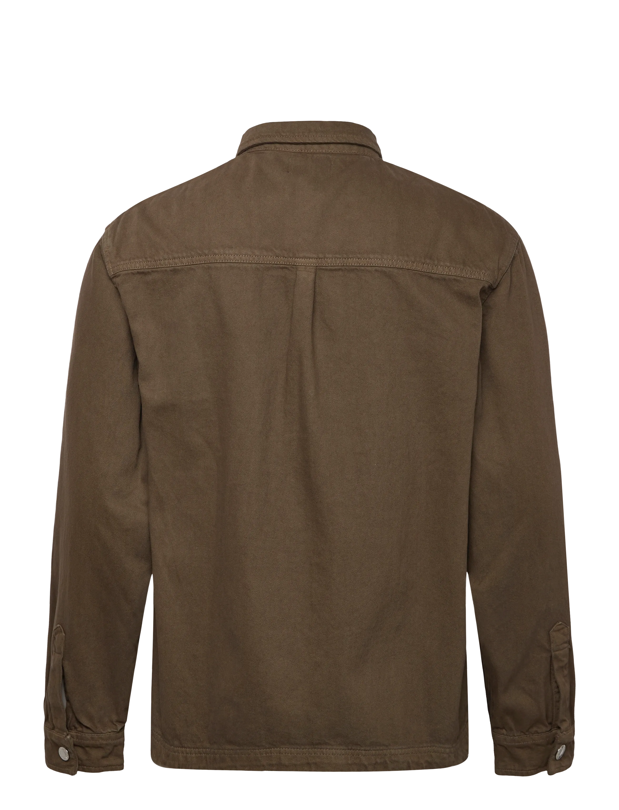 Denim Project - DPColor Denim Overshirt - kevadjakid - canteen brown - 1