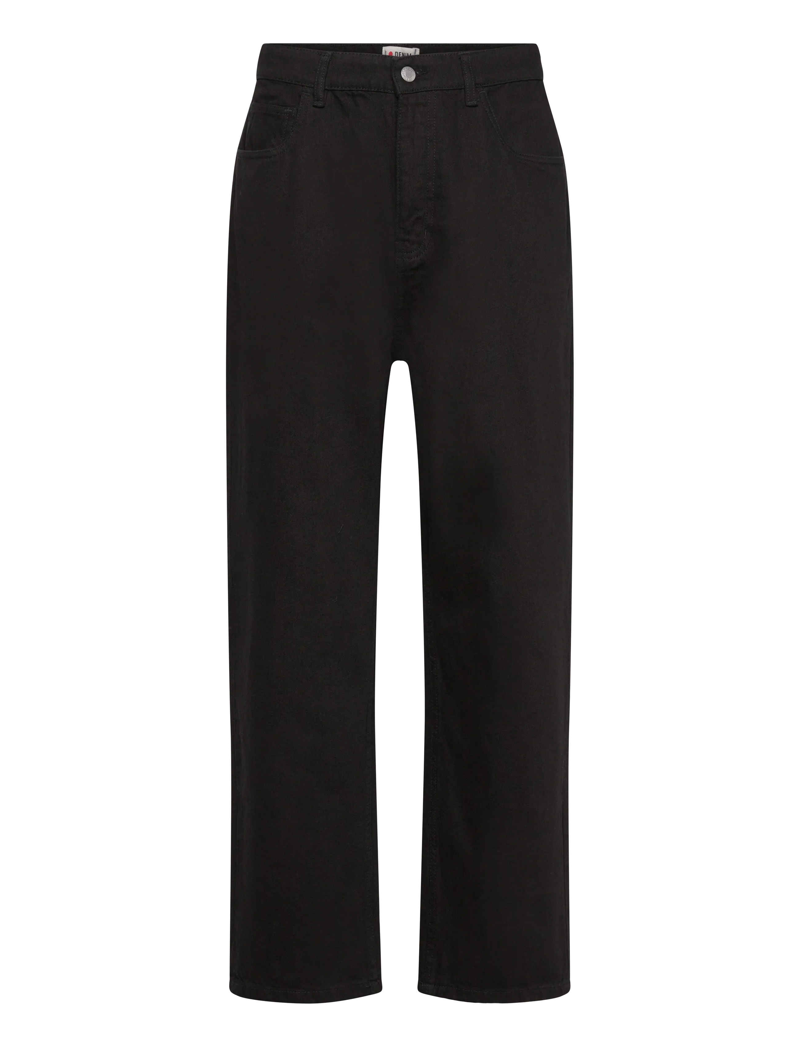 Denim Project DP BAGGY JEANS - Kläder - BLACK WASHED / black