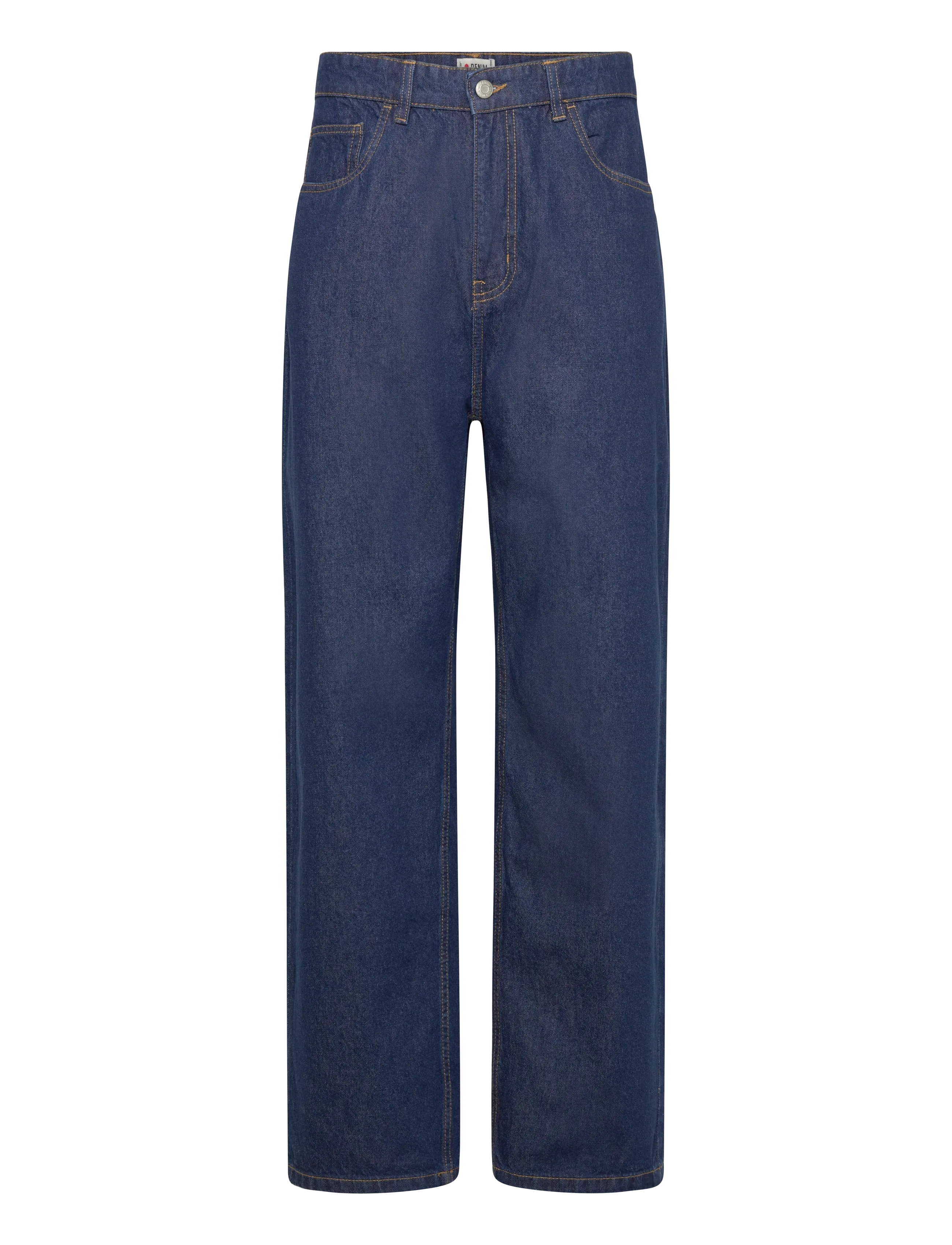 Denim Project DP BAGGY JEANS - Kläder - DARK BLUE WASH / blue