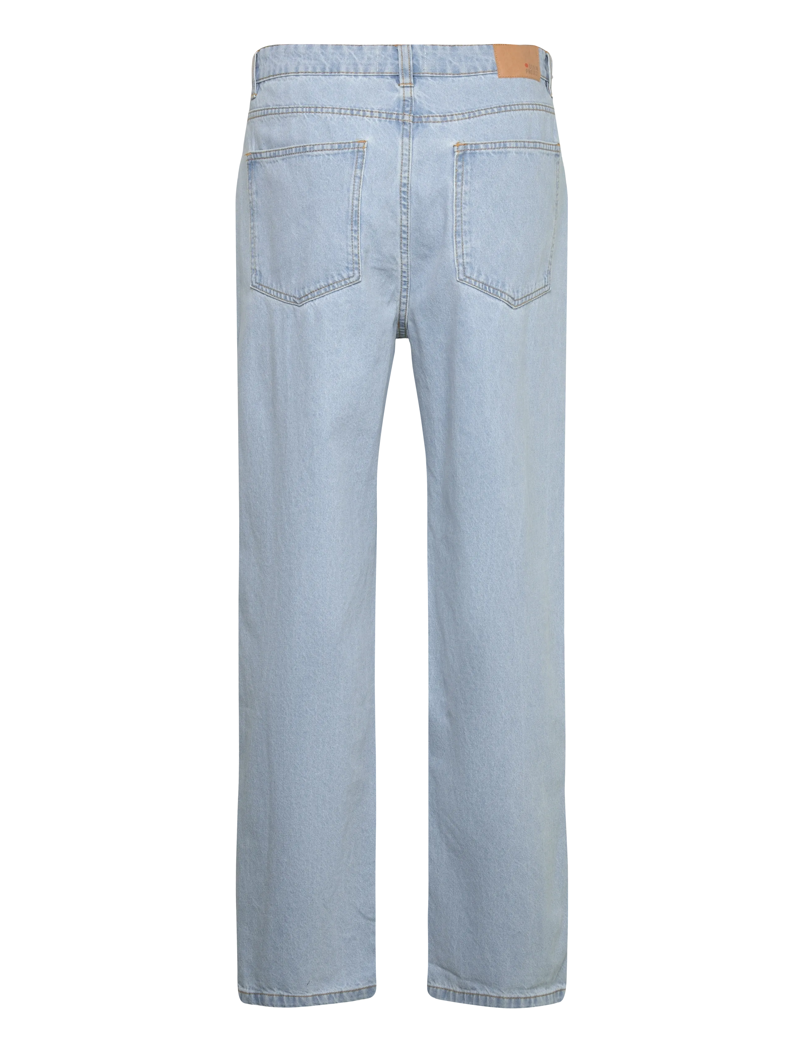 Denim Project - DP BAGGY JEANS - bukser & jeans - light blue wash - 1