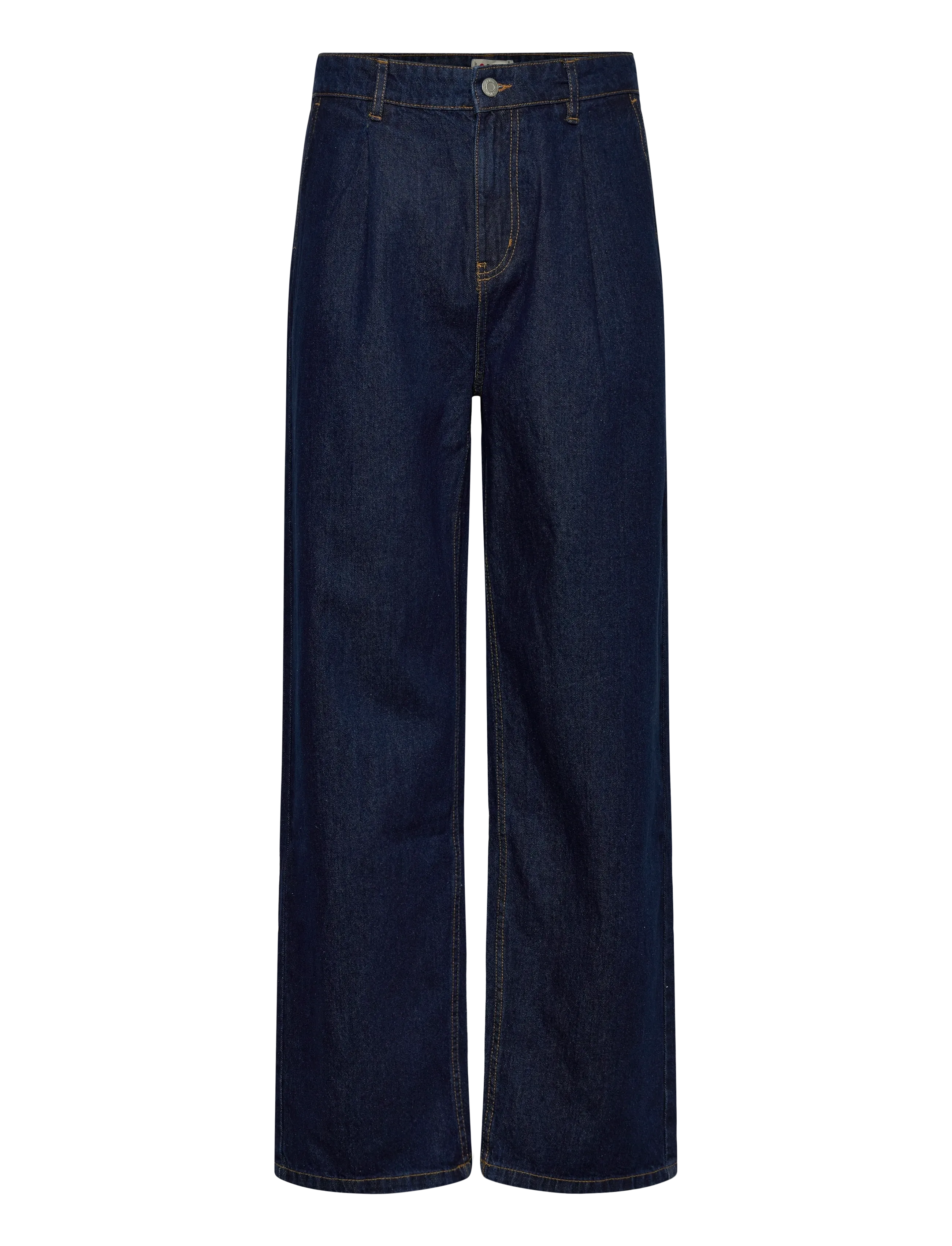 DENIM PROJECT Dpwide Pleat Skater Jeans Navy - W32 - Herren