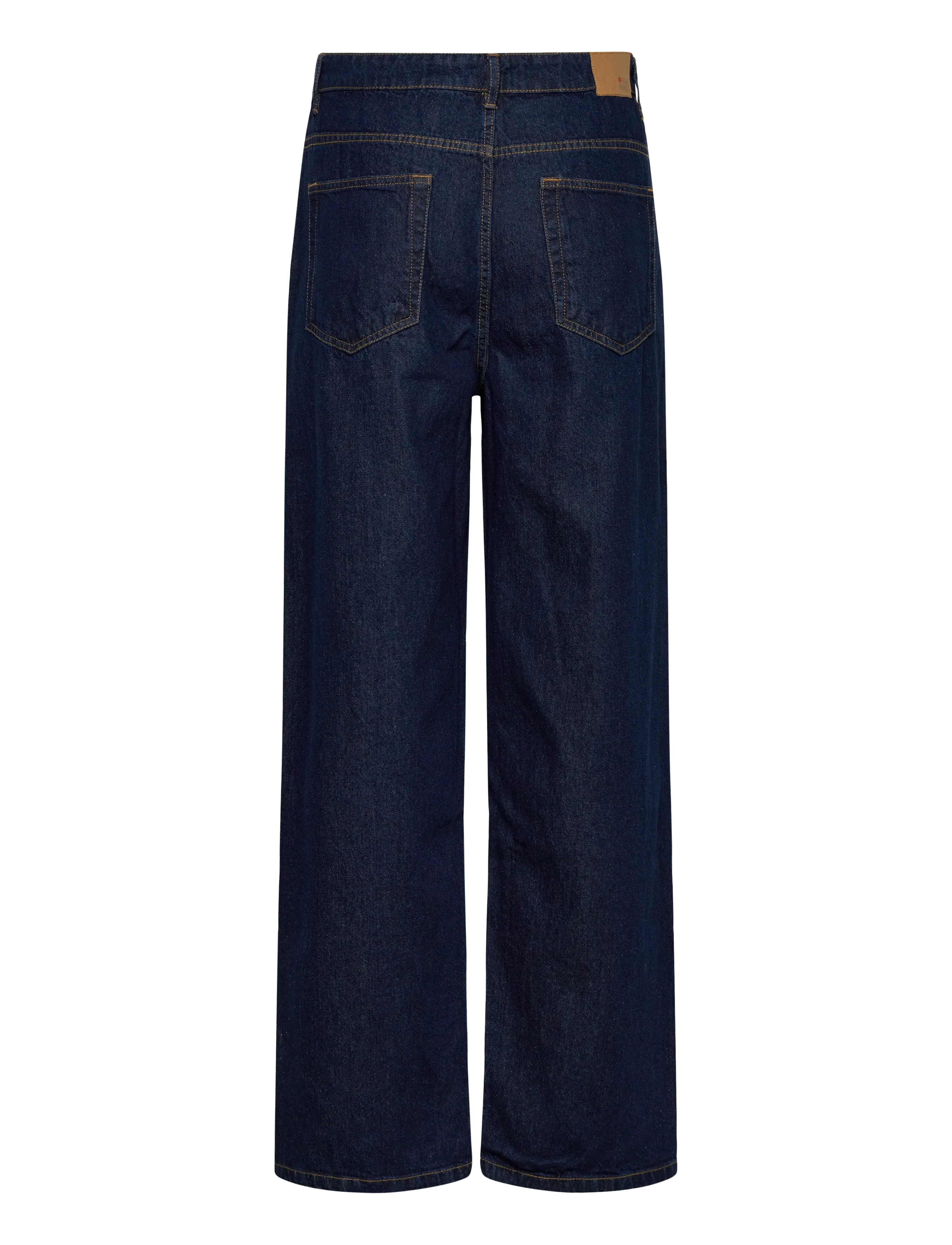 Denim Project - DPWide Pleat Skater Jeans - bukser & jeans - dark blue wash - 1