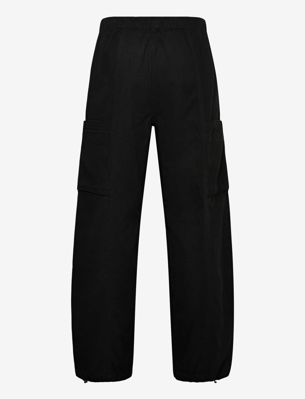 Denim Project - DPLoose Side Panel Pants - byxor & jeans - black - 1