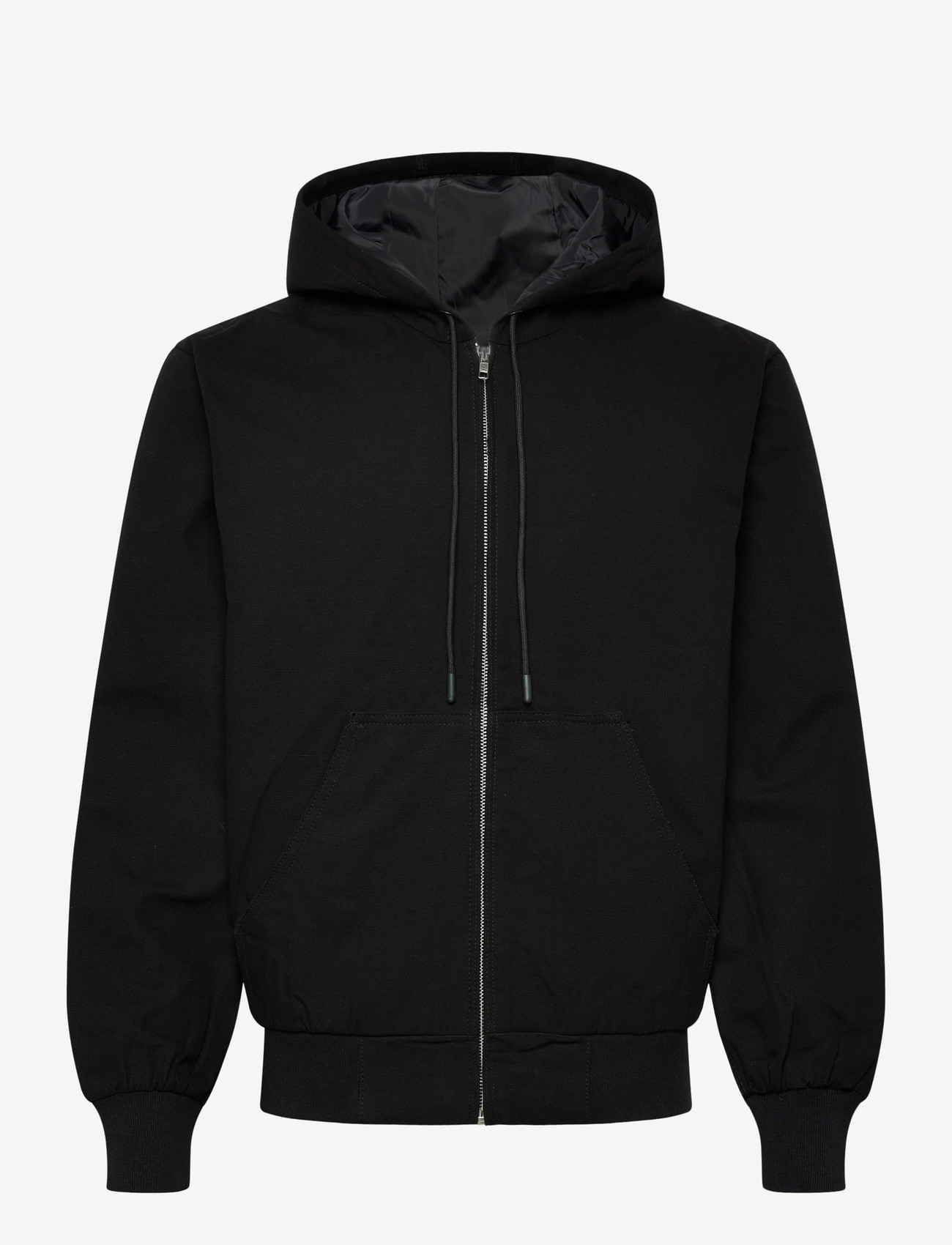 Denim Project - DPWorker Hoodie Jacket - ytterkläder - black - 0