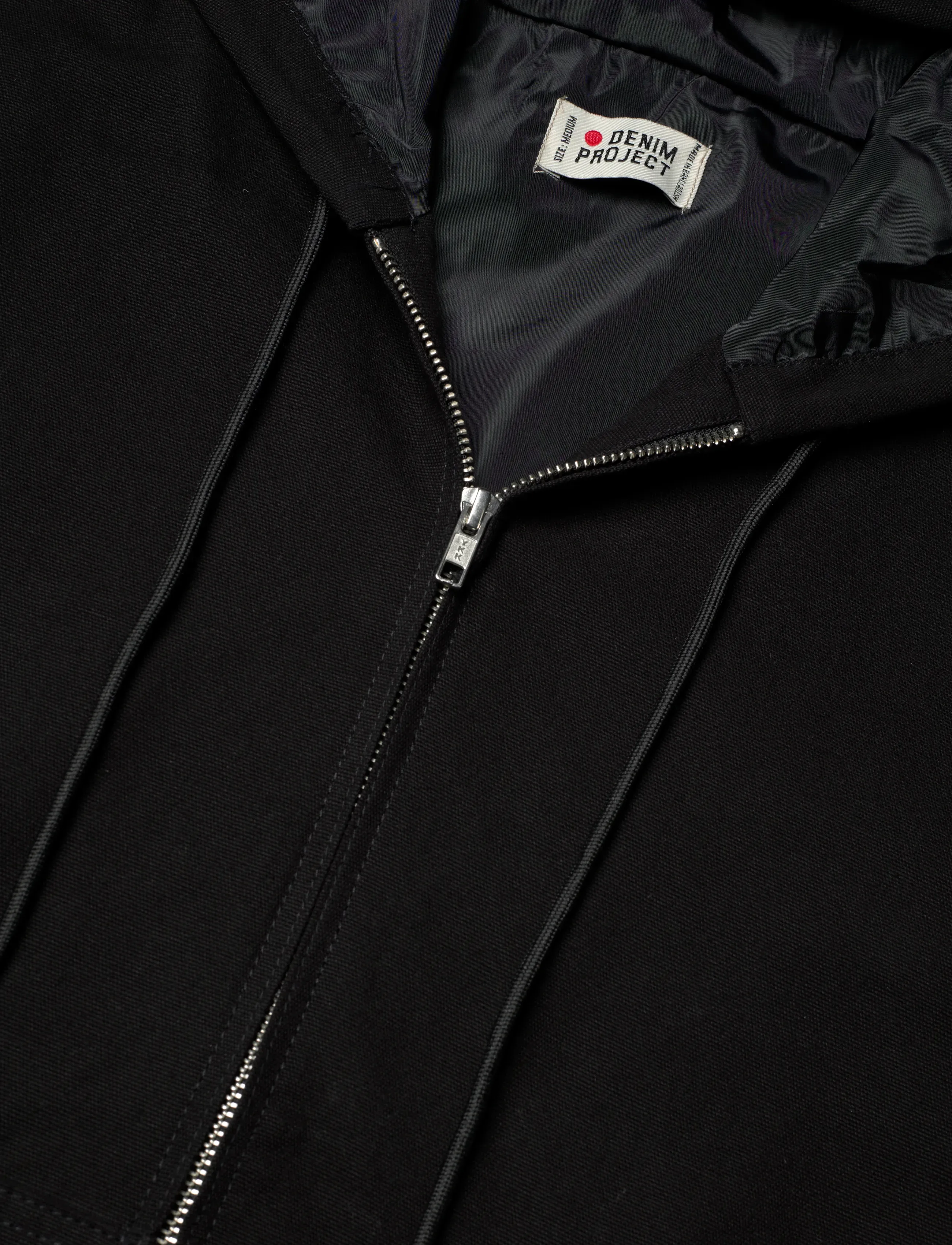 Denim Project - DPWorker Hoodie Jacket - overtøj - black - 2