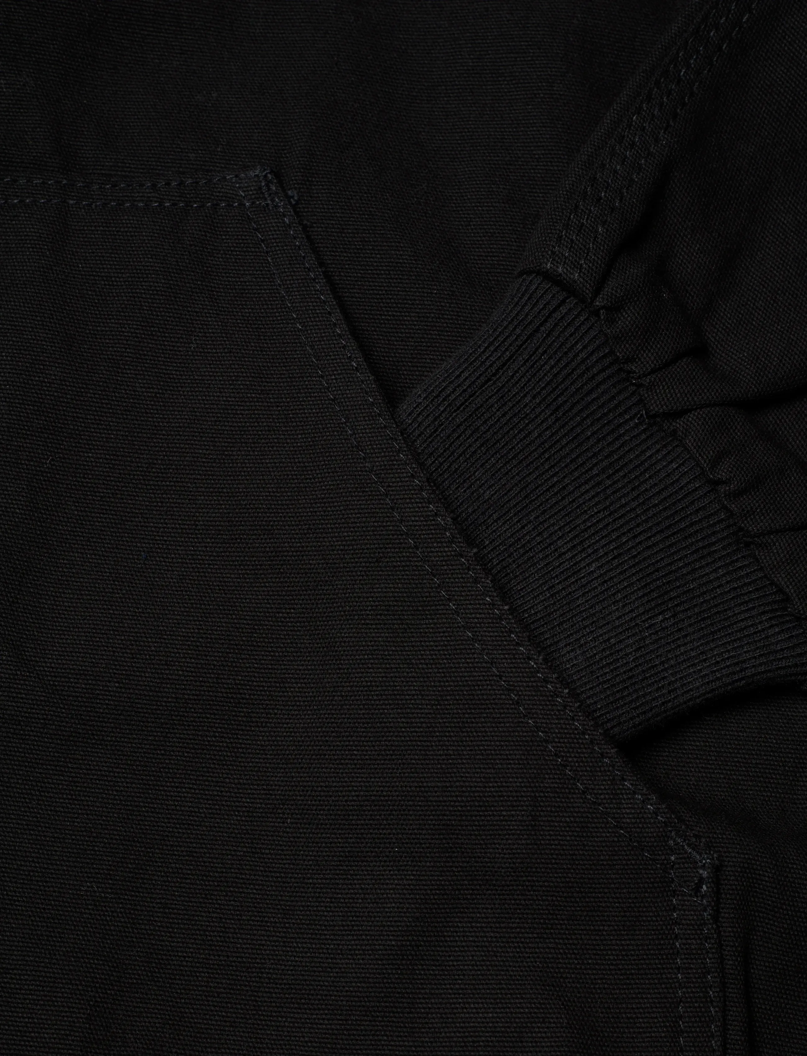 Denim Project - DPWorker Hoodie Jacket - overtøj - black - 3