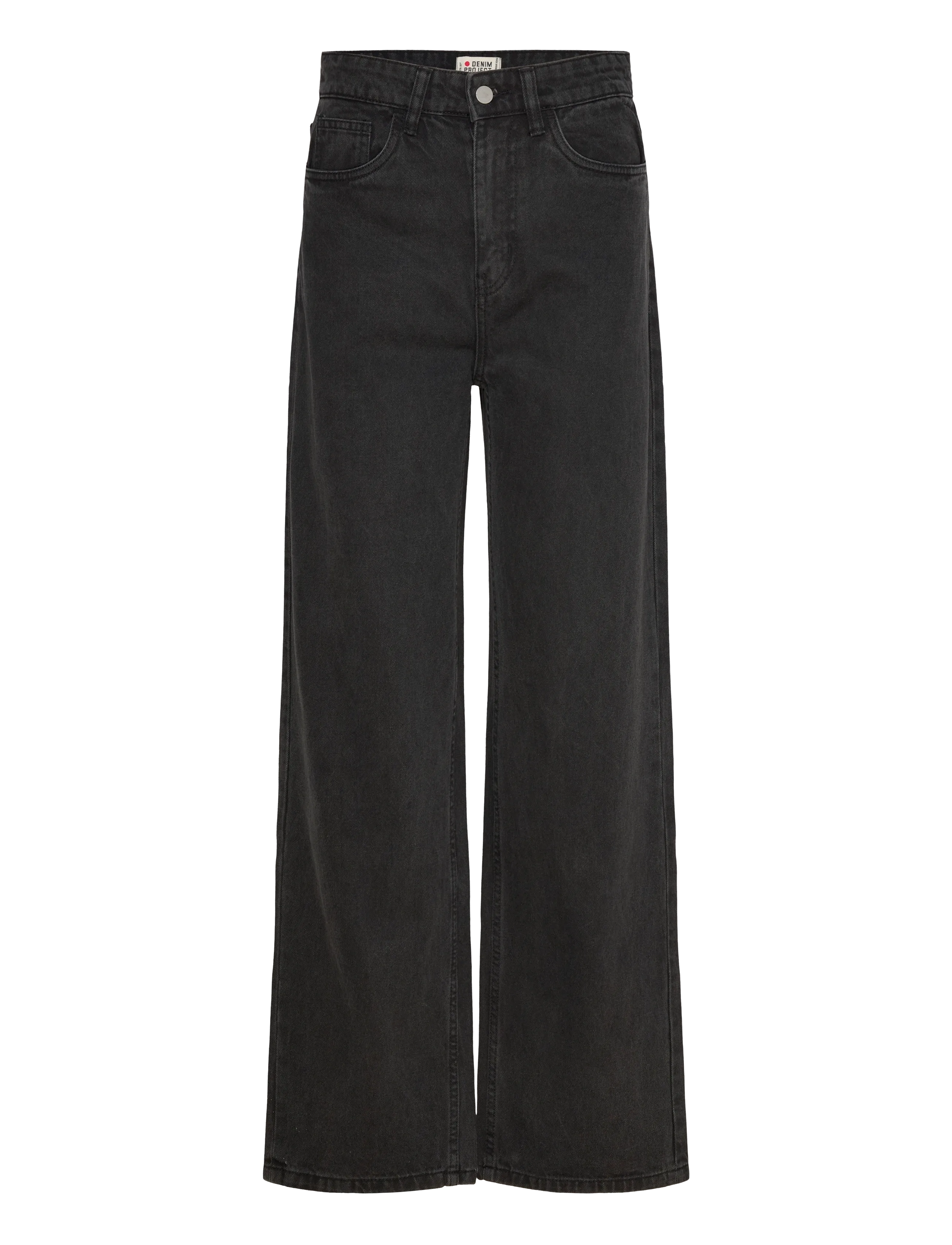DENIM PROJECT Dpwhigh Rise Straight Jeans Schwarz - W25 - Damen