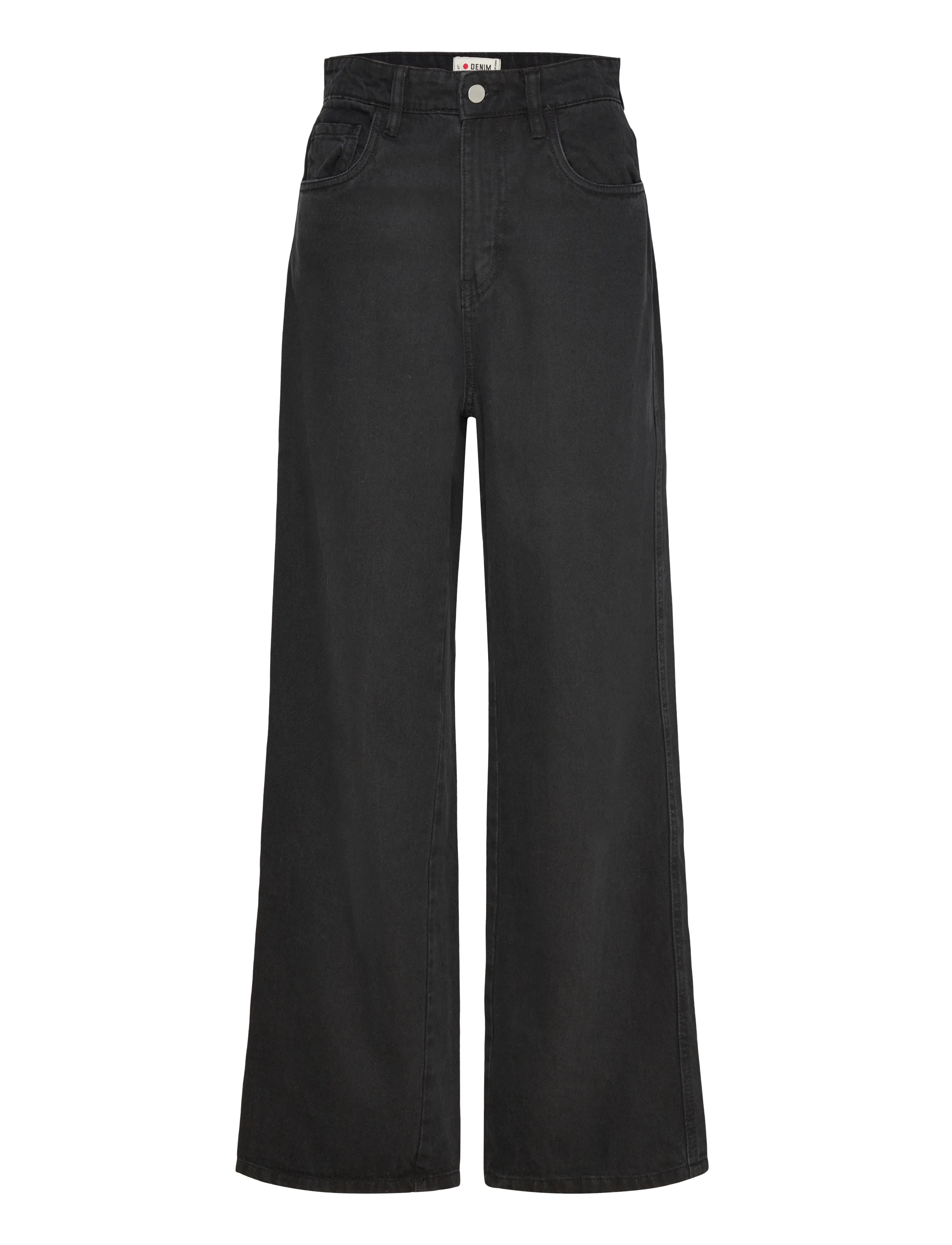DENIM PROJECT Dpwhigh Rise Wide Bein Jeans Schwarz - W27 - Damen