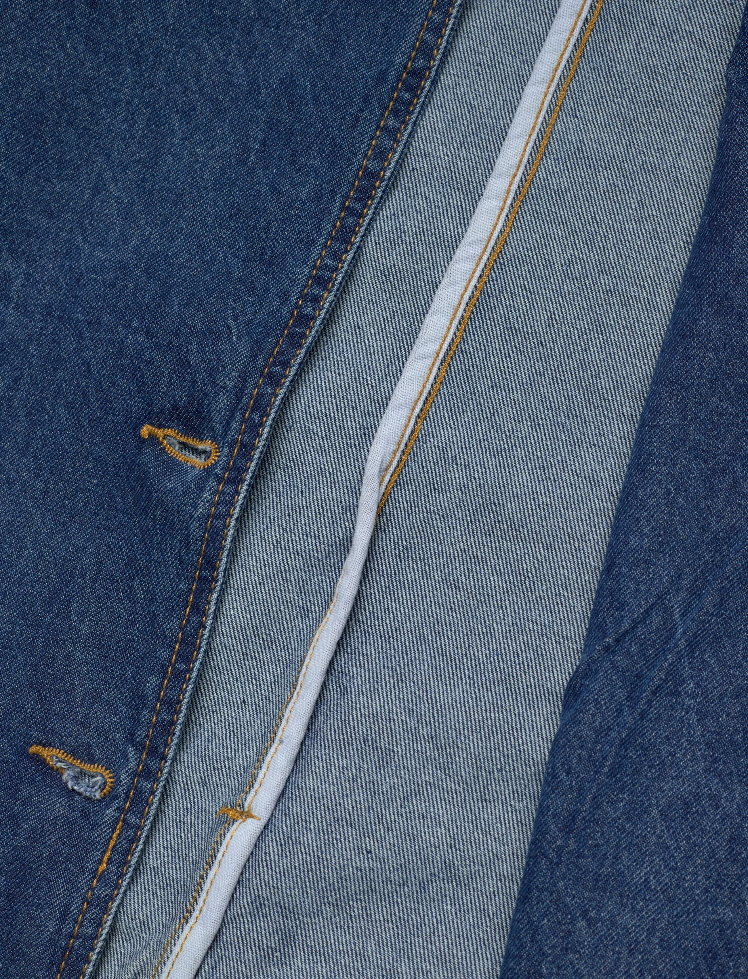 Denim Project - DPWDenim Cropped Trenchcoat - frühlingsjacken - black/grey wash - 3