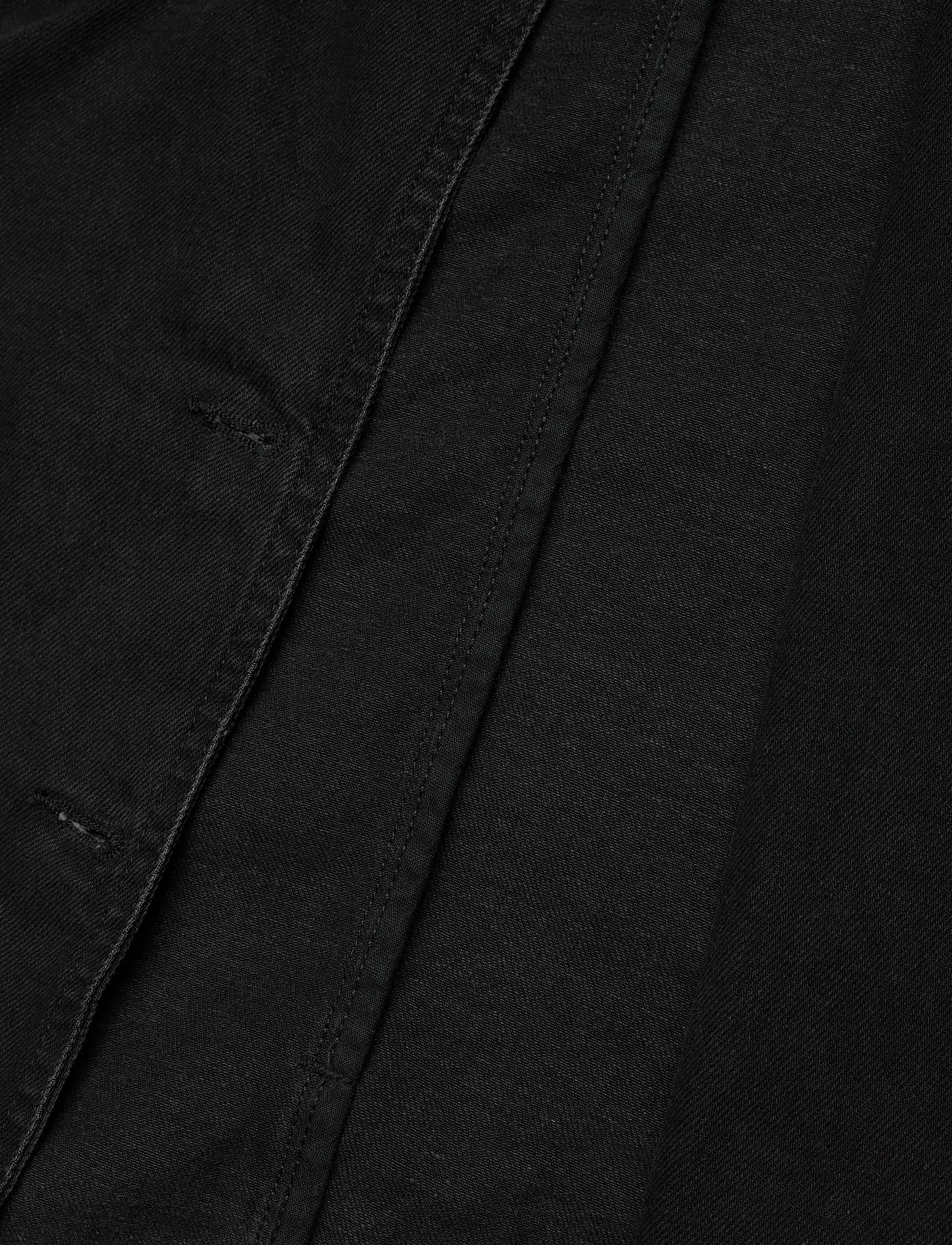 Denim Project - DPWDenim Cropped Trenchcoat - kevadjakid - black/grey wash - 3