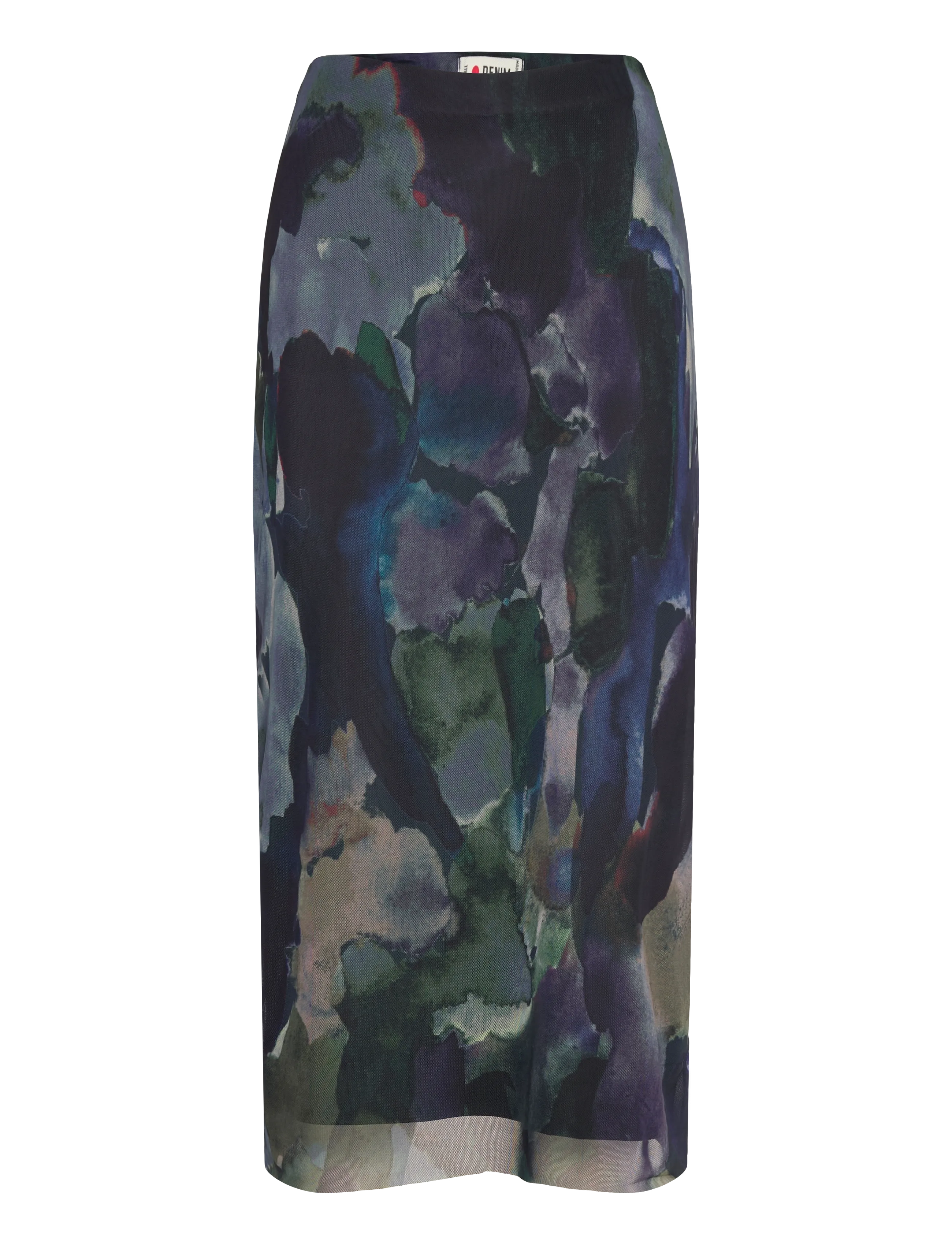 Denim Project DPWMaxi Mesh Skirt - Hameet - 638 PAINT PRINT / multi