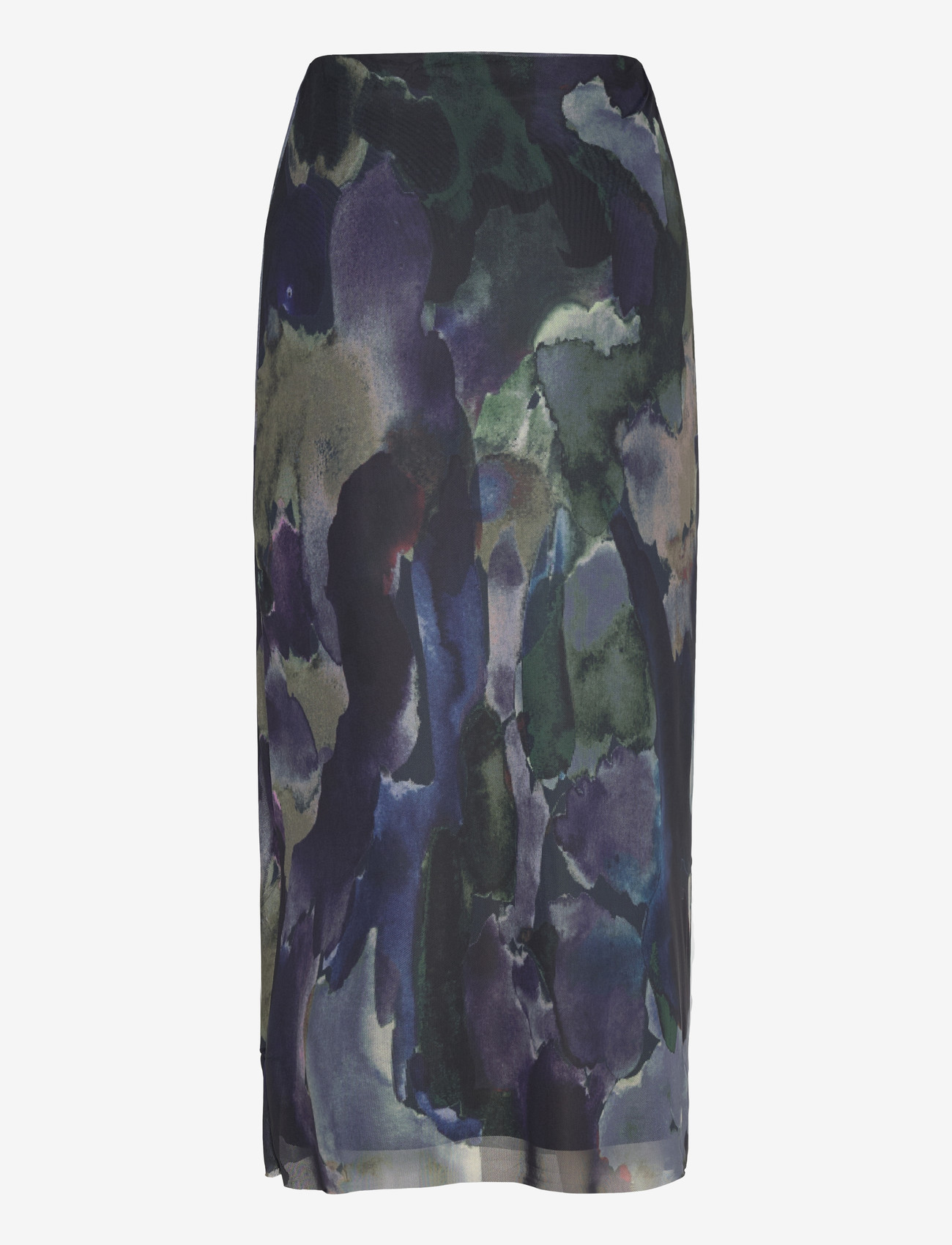 Denim Project - DPWMaxi Mesh Skirt - laveste priser - 638 paint print - 1