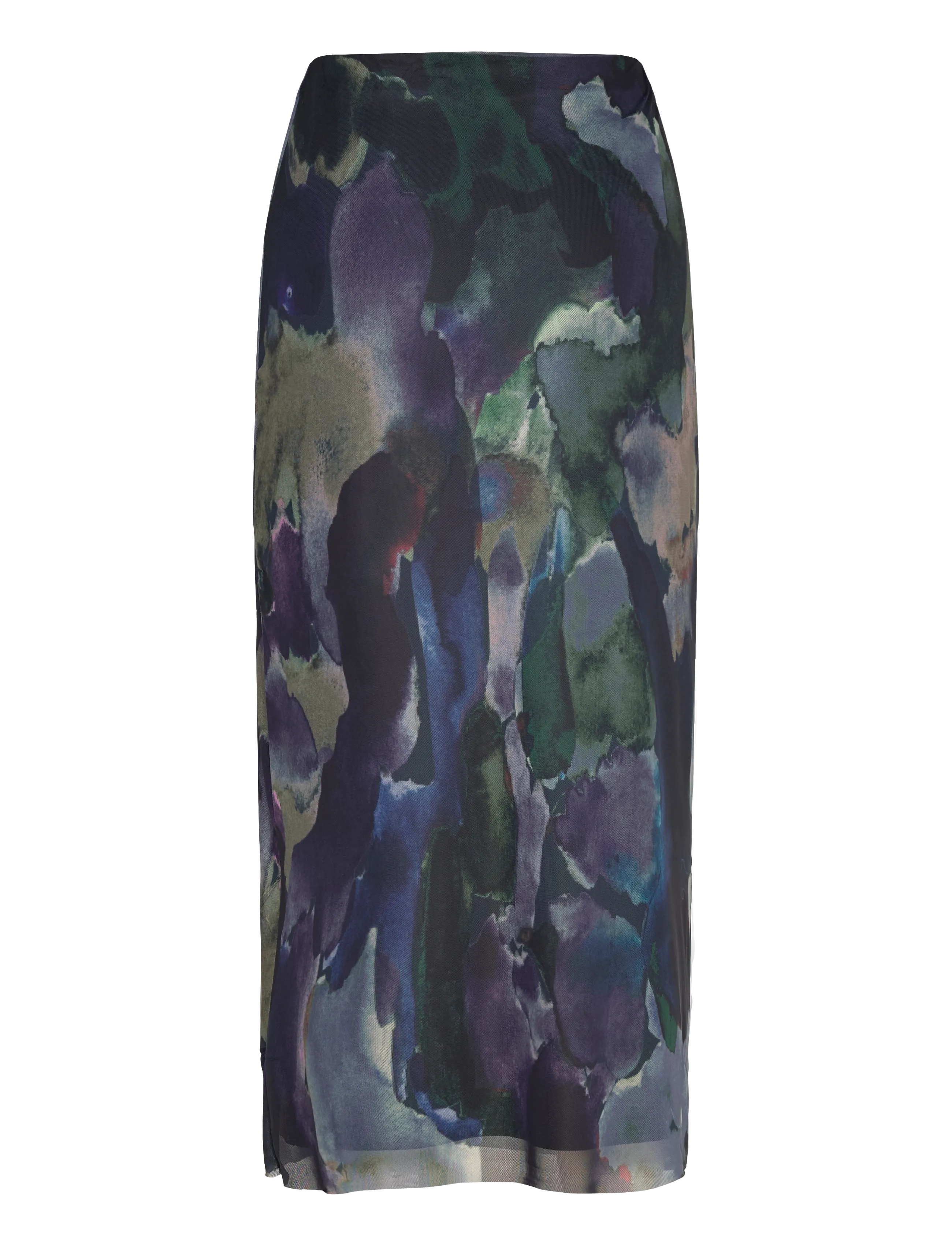 Denim Project - DPWMaxi Mesh Skirt - midi-röcke - 638 paint print - 1