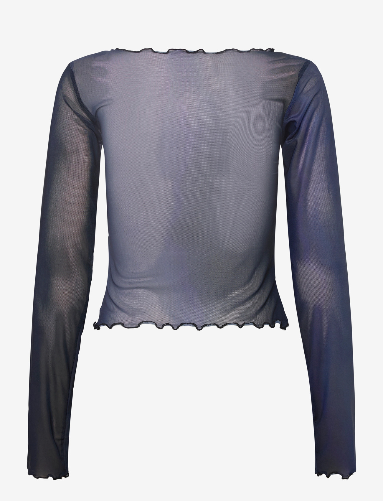 Denim Project - DPWMesh LS Top - laveste priser - 604 blue print - 1