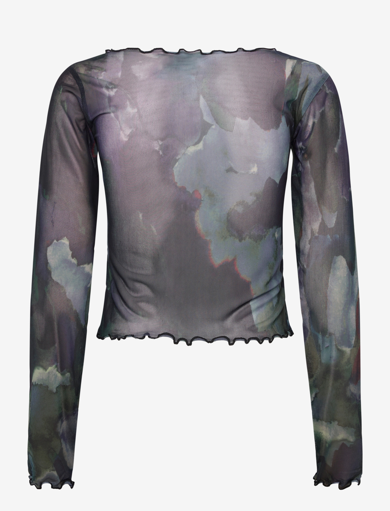 Denim Project - DPWMesh LS Top - laveste priser - 638 paint print - 1