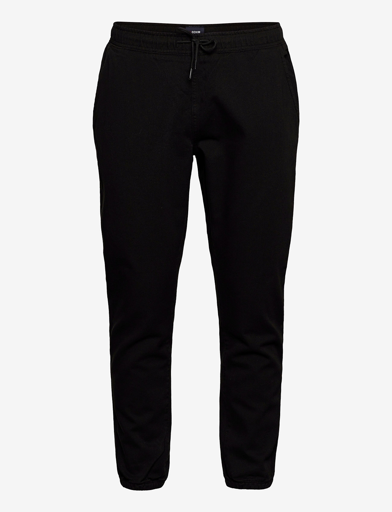 Denim project - DRAWSTRING CHINO - black - 0