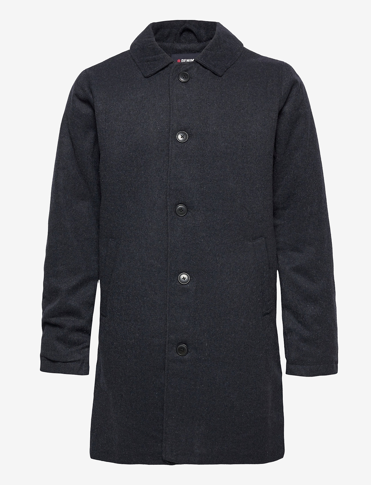 Denim project - WOOL COAT - navy melange - 1