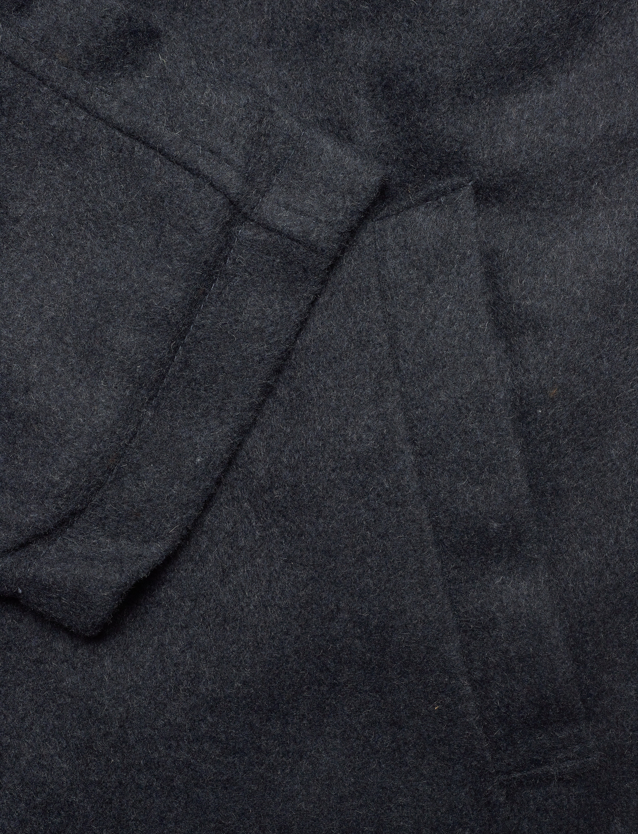 Denim project - WOOL COAT - navy melange - 4