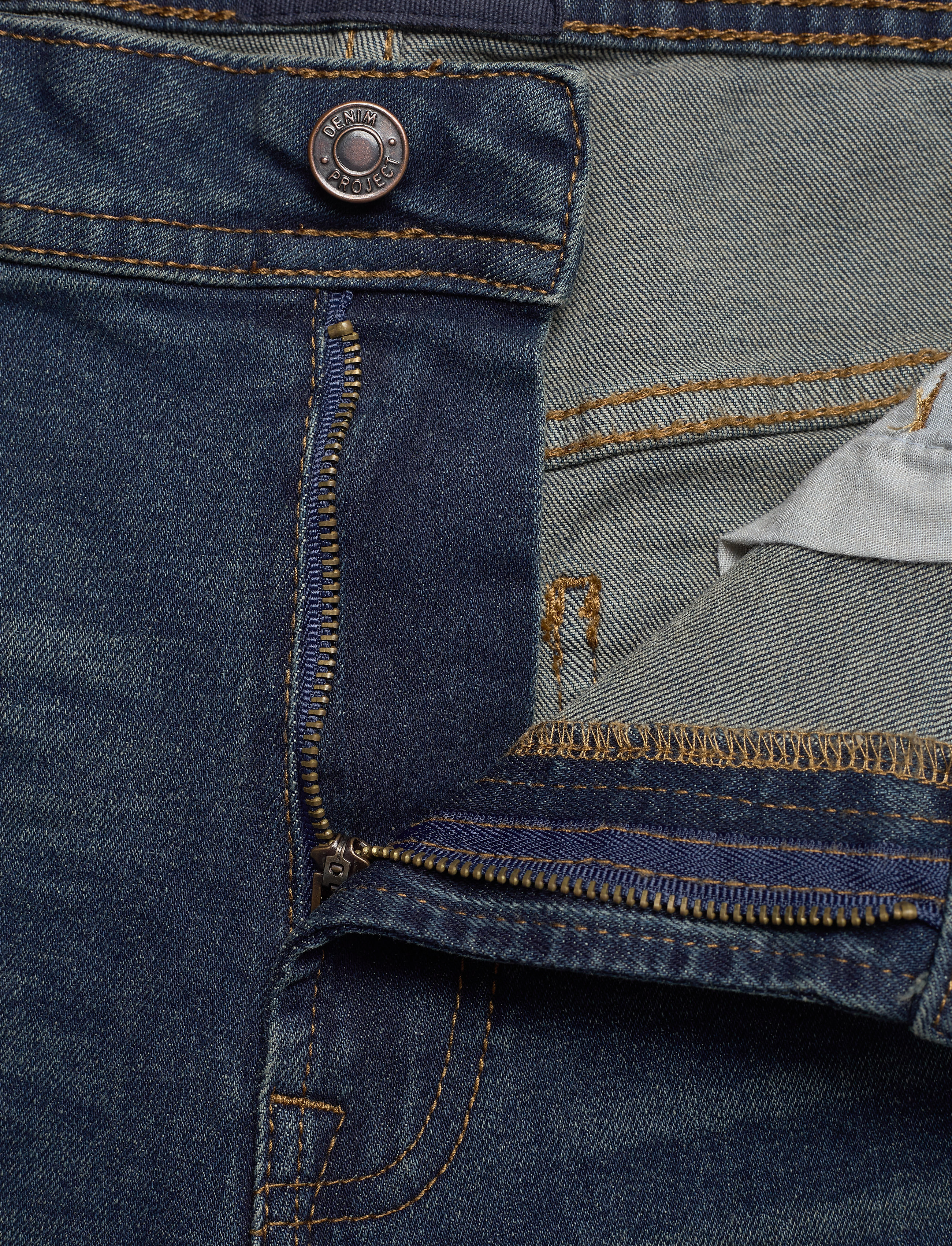 Denim Project - MR. BLACK - hosen & jeans - vintage blue destroy - 3
