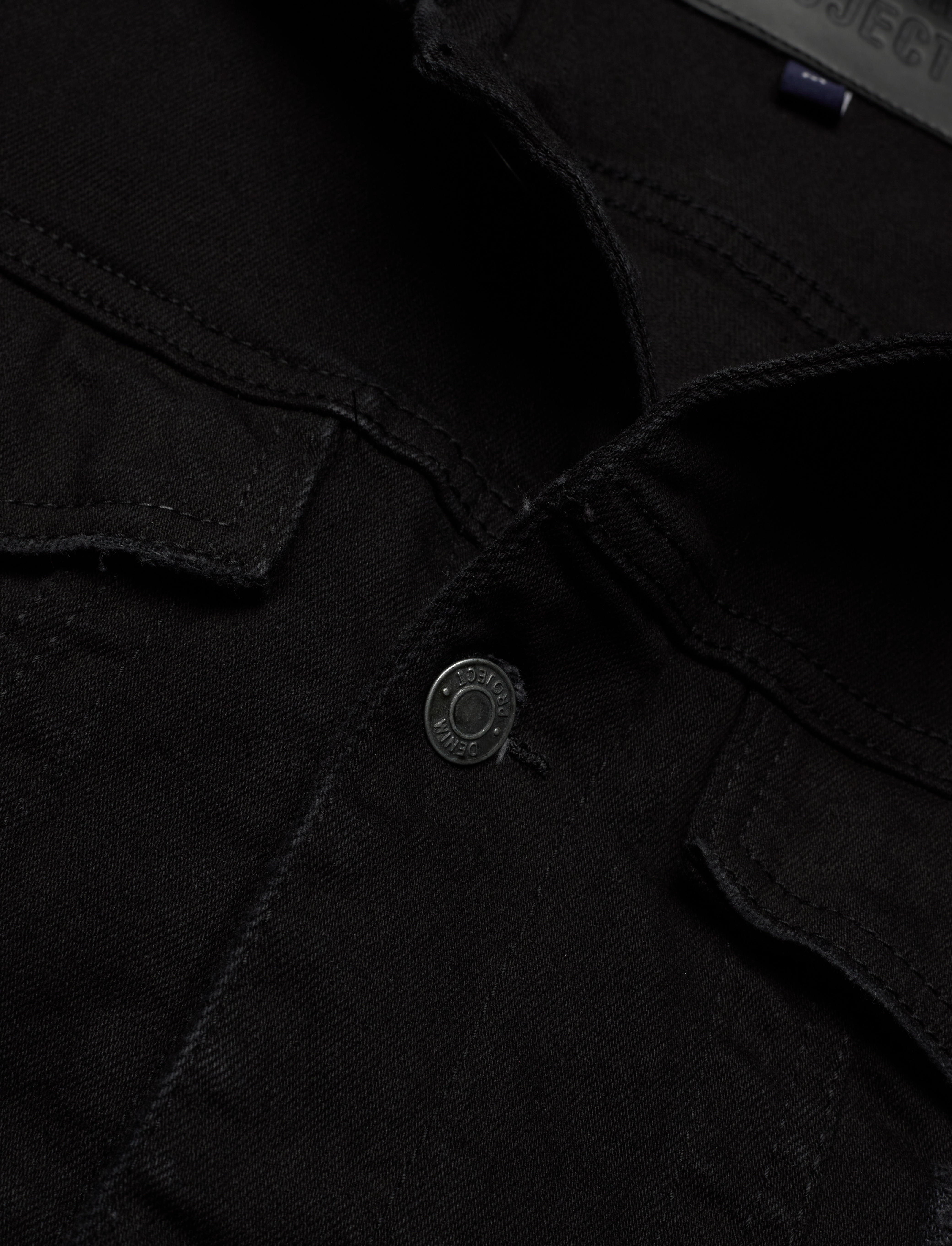 Denim Project - DP KASH DESTROY DENIM JACKET - frühlingsjacken - black - 2