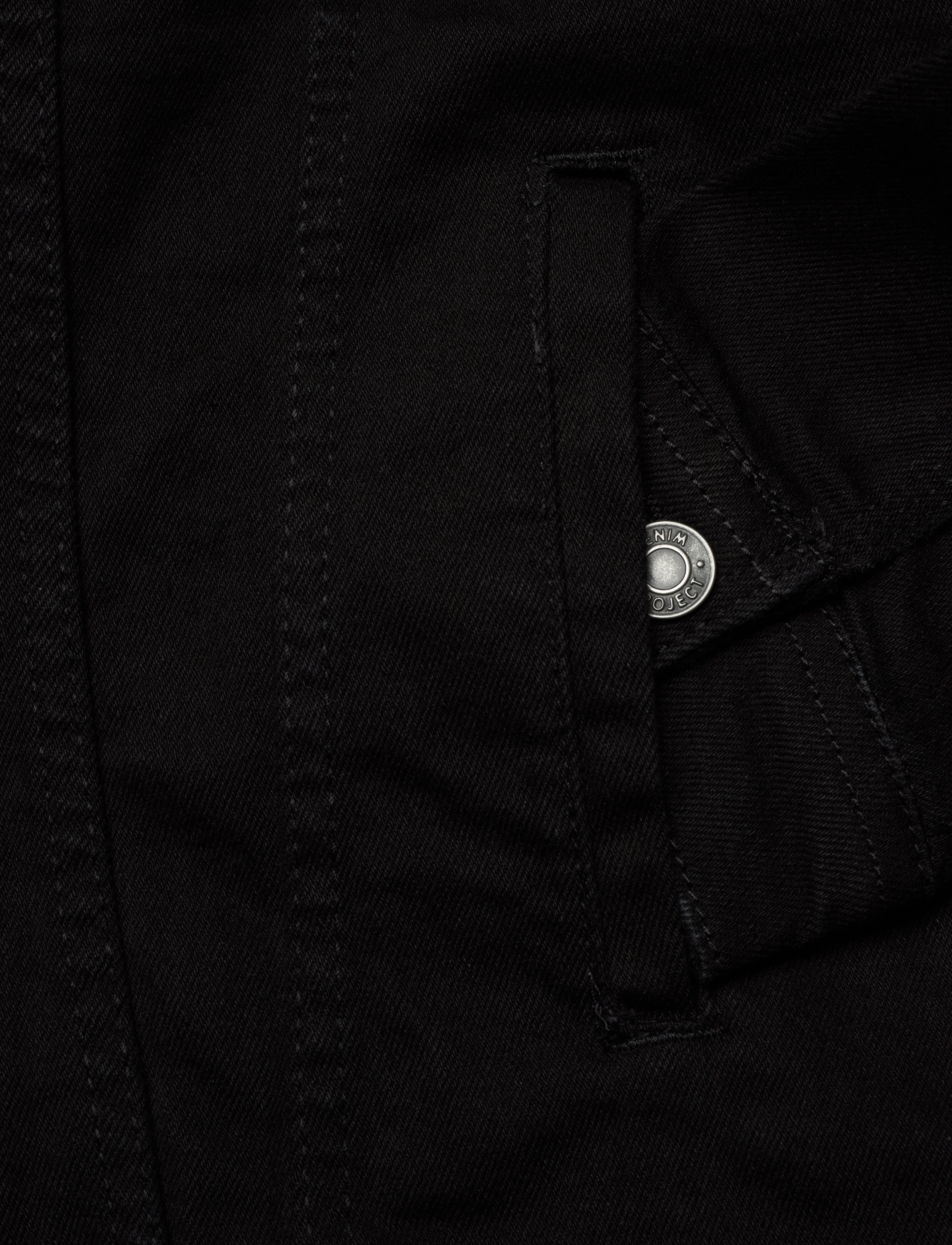 Denim Project - DP KASH DESTROY DENIM JACKET - frühlingsjacken - black - 3