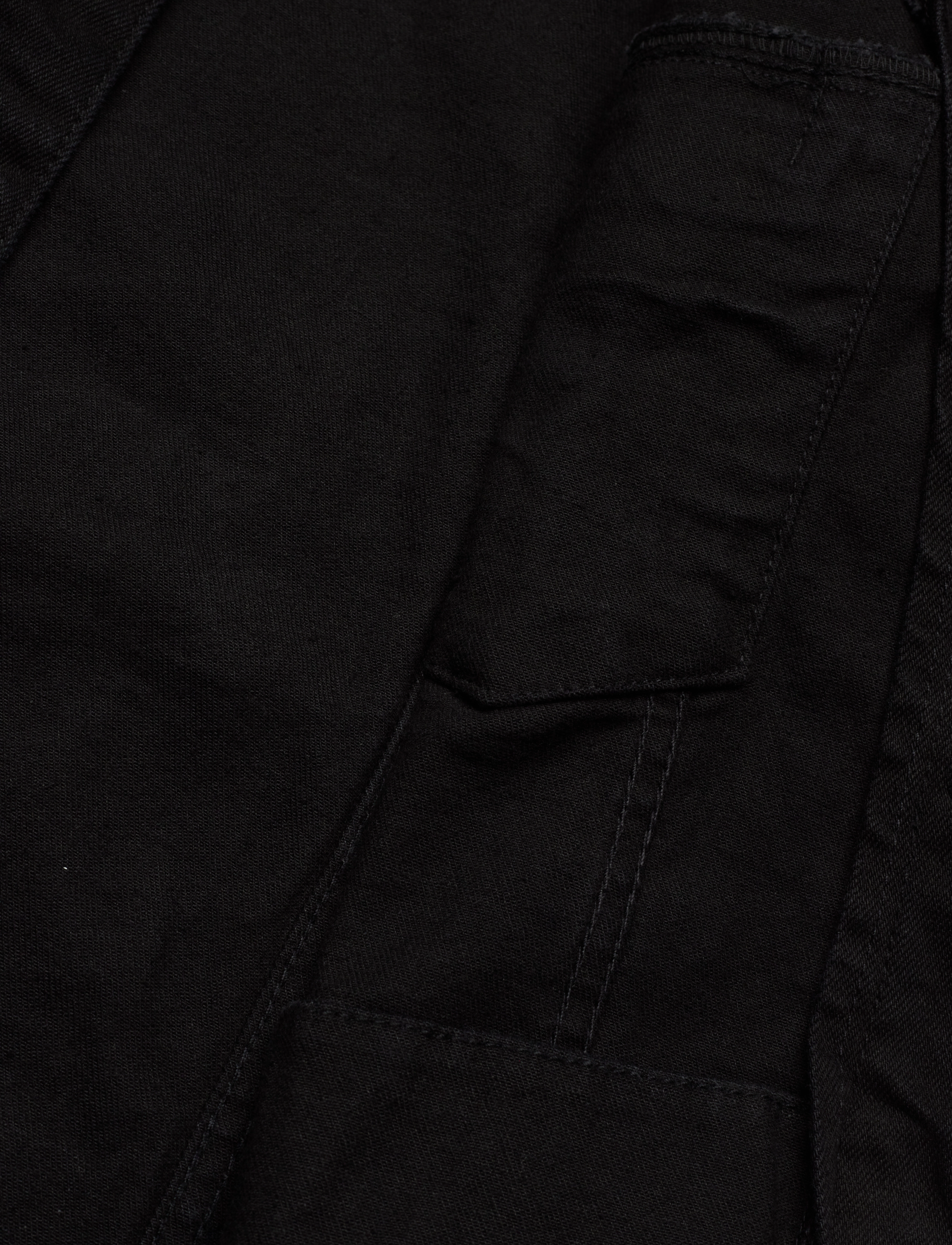 Denim Project - DP KASH DESTROY DENIM JACKET - frühlingsjacken - black - 4