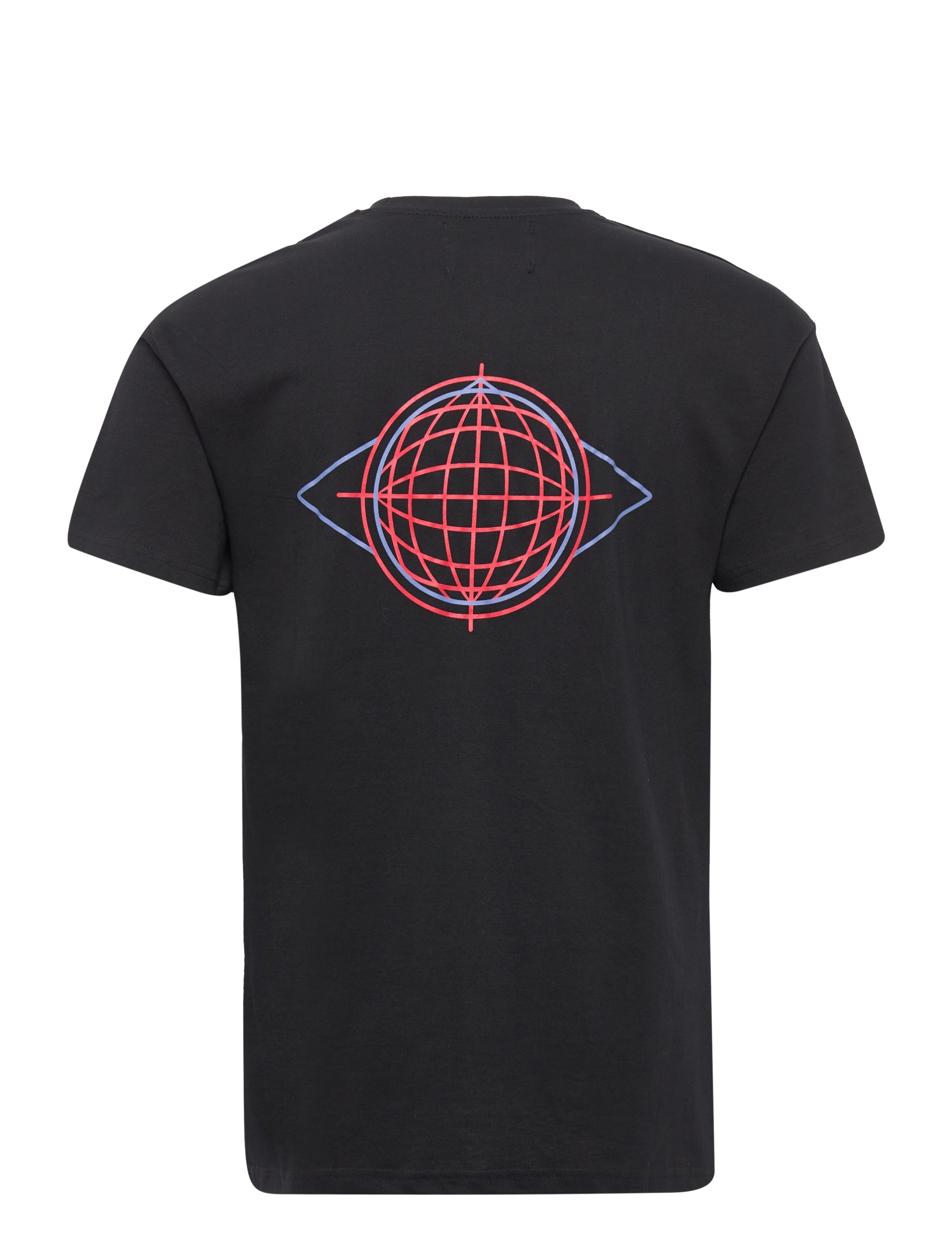 Denim project - Globe Tee Drop Shoulder - 001 black - 1