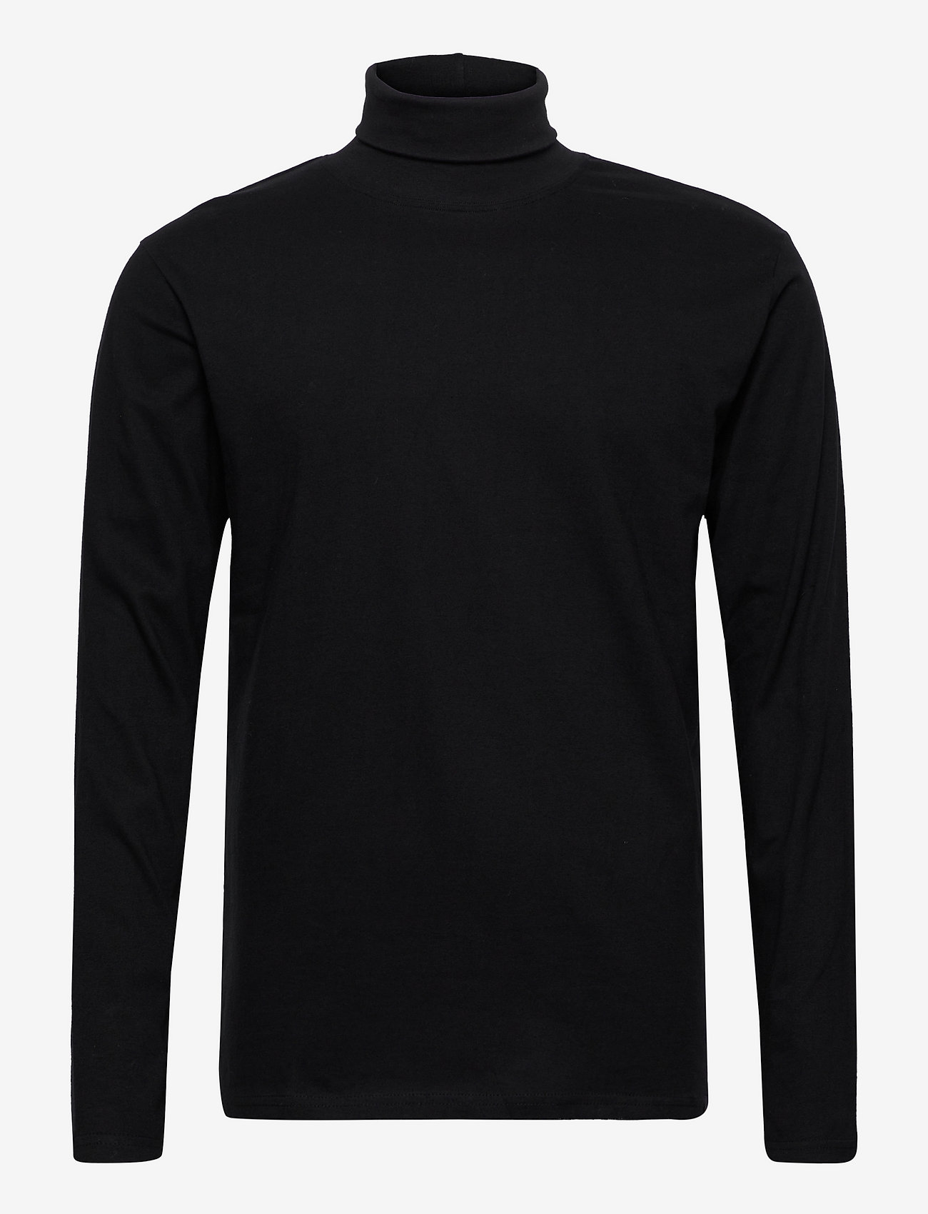 Denim project - DP Rollneck LS Tee - 001 black - 0