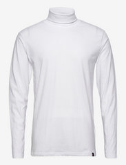 Denim project - DP Rollneck LS Tee - laagste prijzen - white - 0