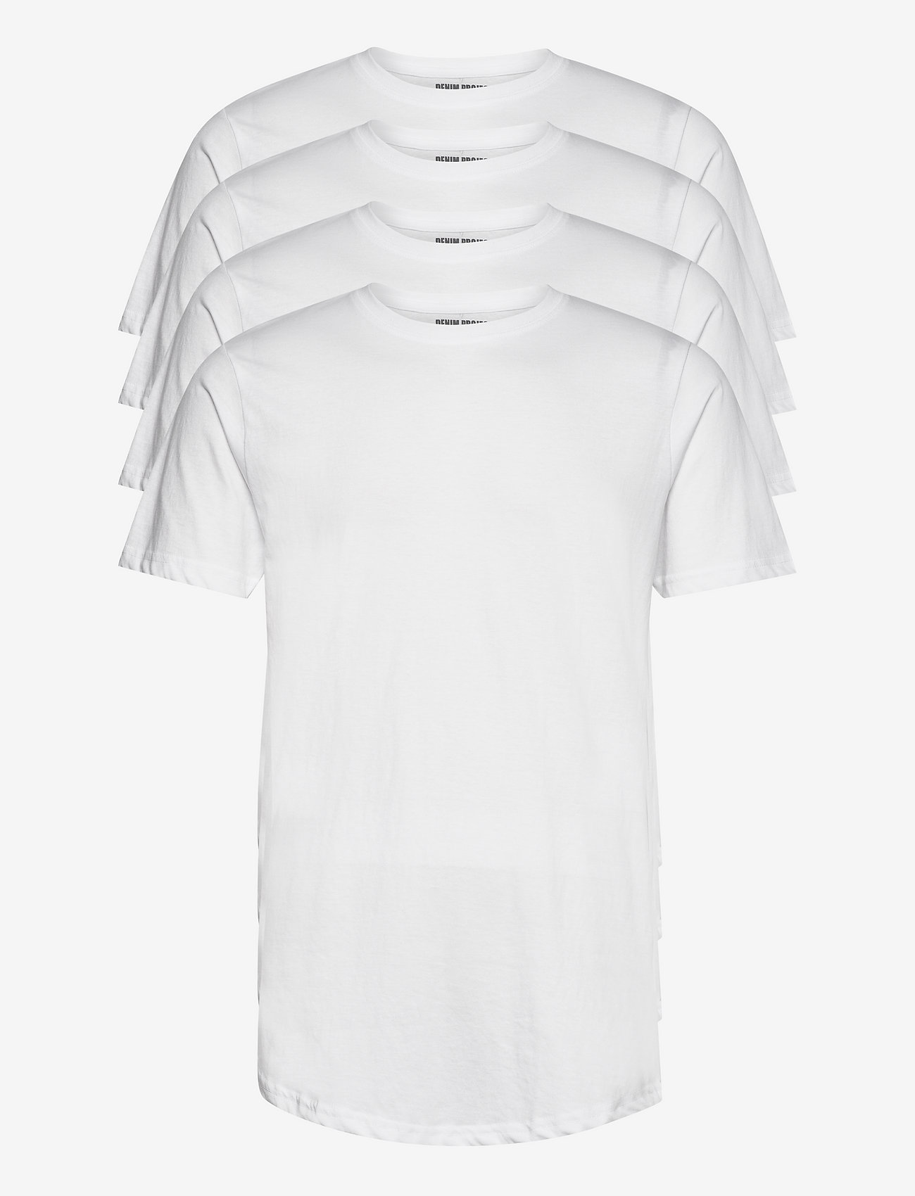 DP Longy Tee 3 Pack - 3 WHITE