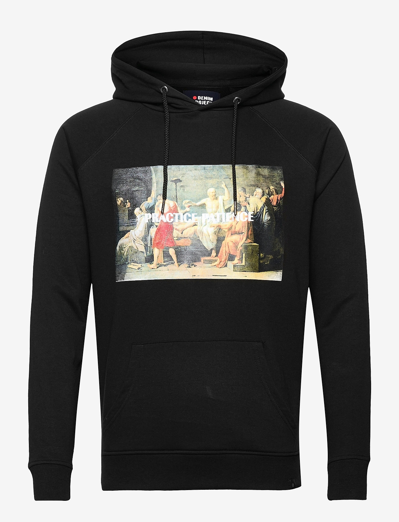 Denim project - DP Photo Hoodie - 001 black - 0