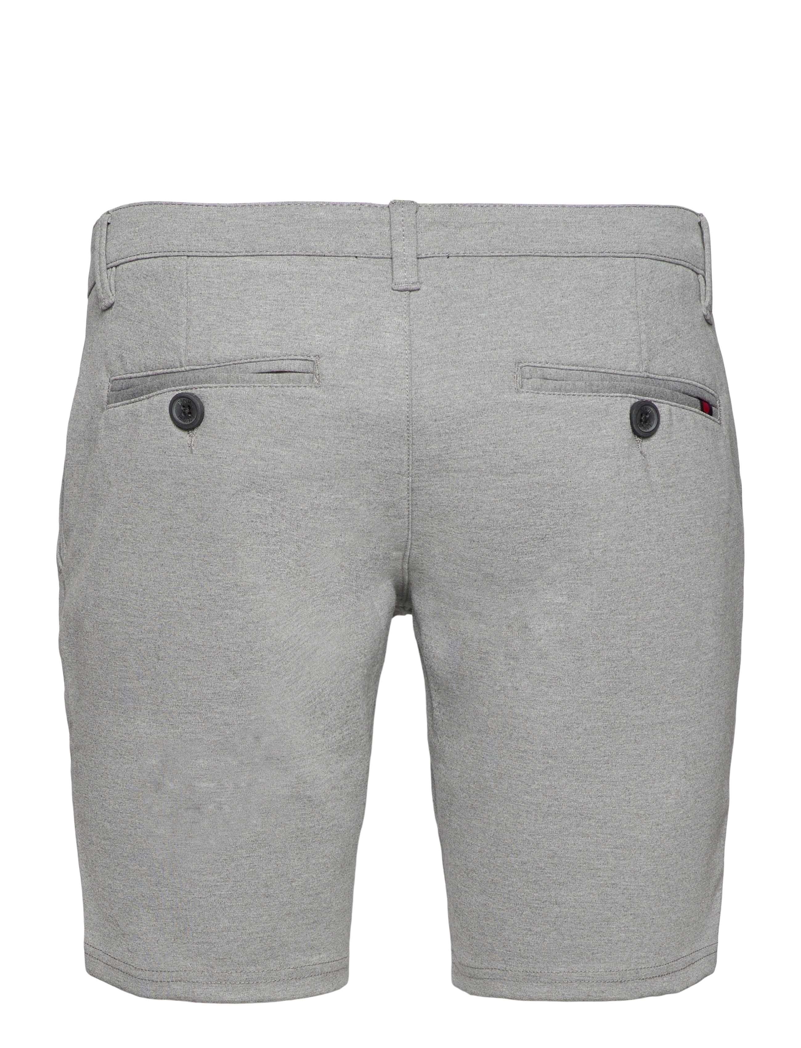 Denim Project - DP Ponte Shorts - lägsta priserna - 133 medium grey melange - 1