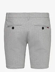 Denim project - Ponte Shorts - najniższe ceny - light grey melange white pin - 1