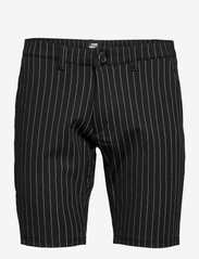 Denim project - Ponte Shorts - najniższe ceny - black white pin - 0