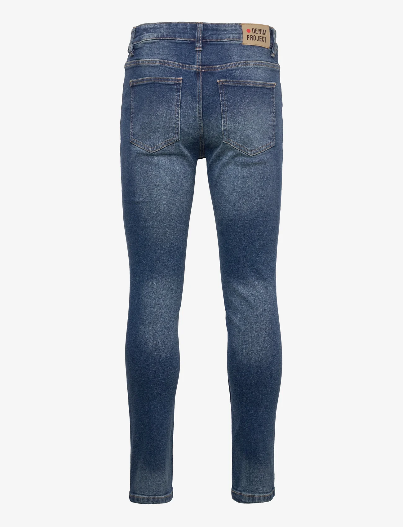 Denim project - Mr. Red - slim jeans - dark blue - 1