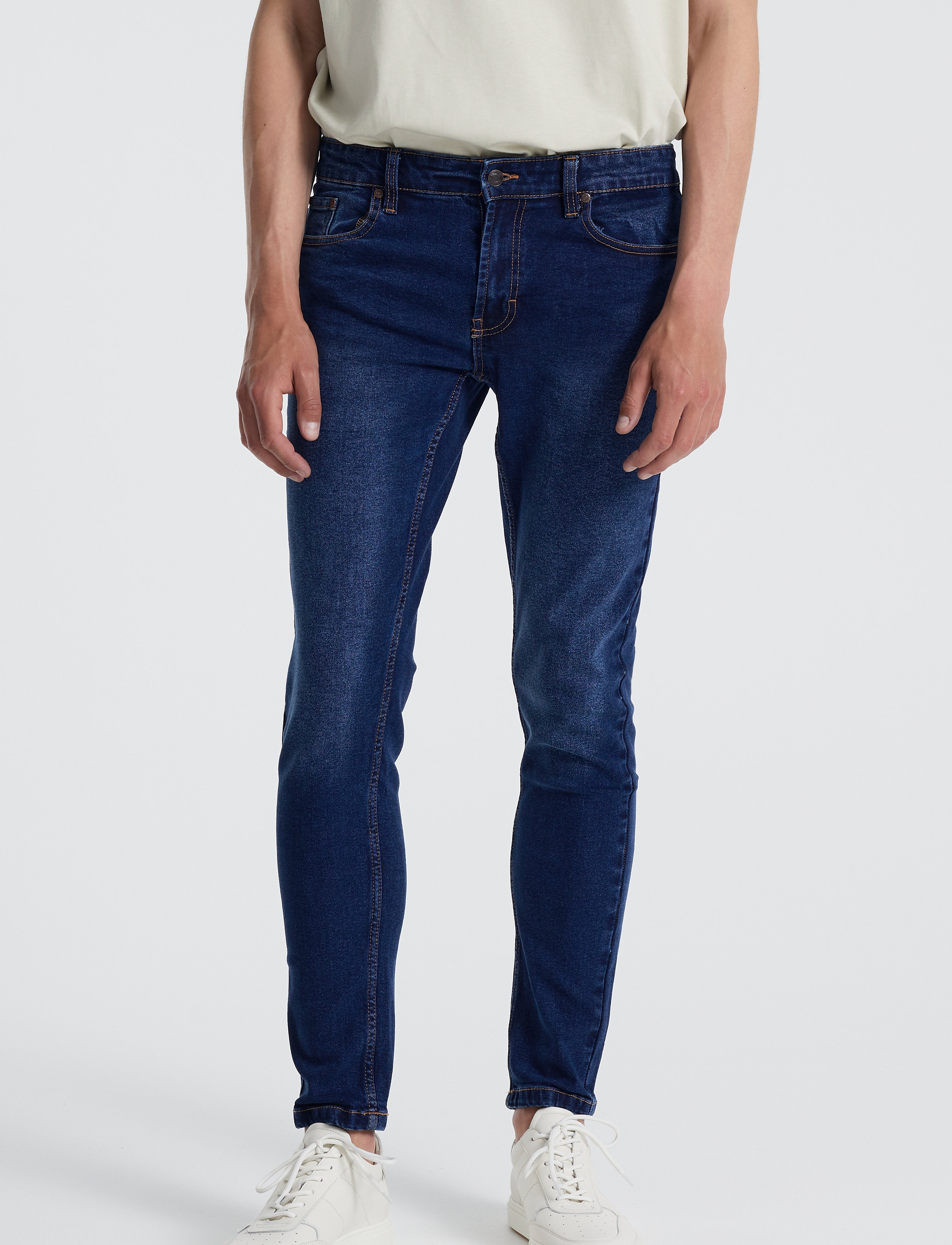 Denim Project - DP Mr. Red - byxor & jeans - dark blue - 5