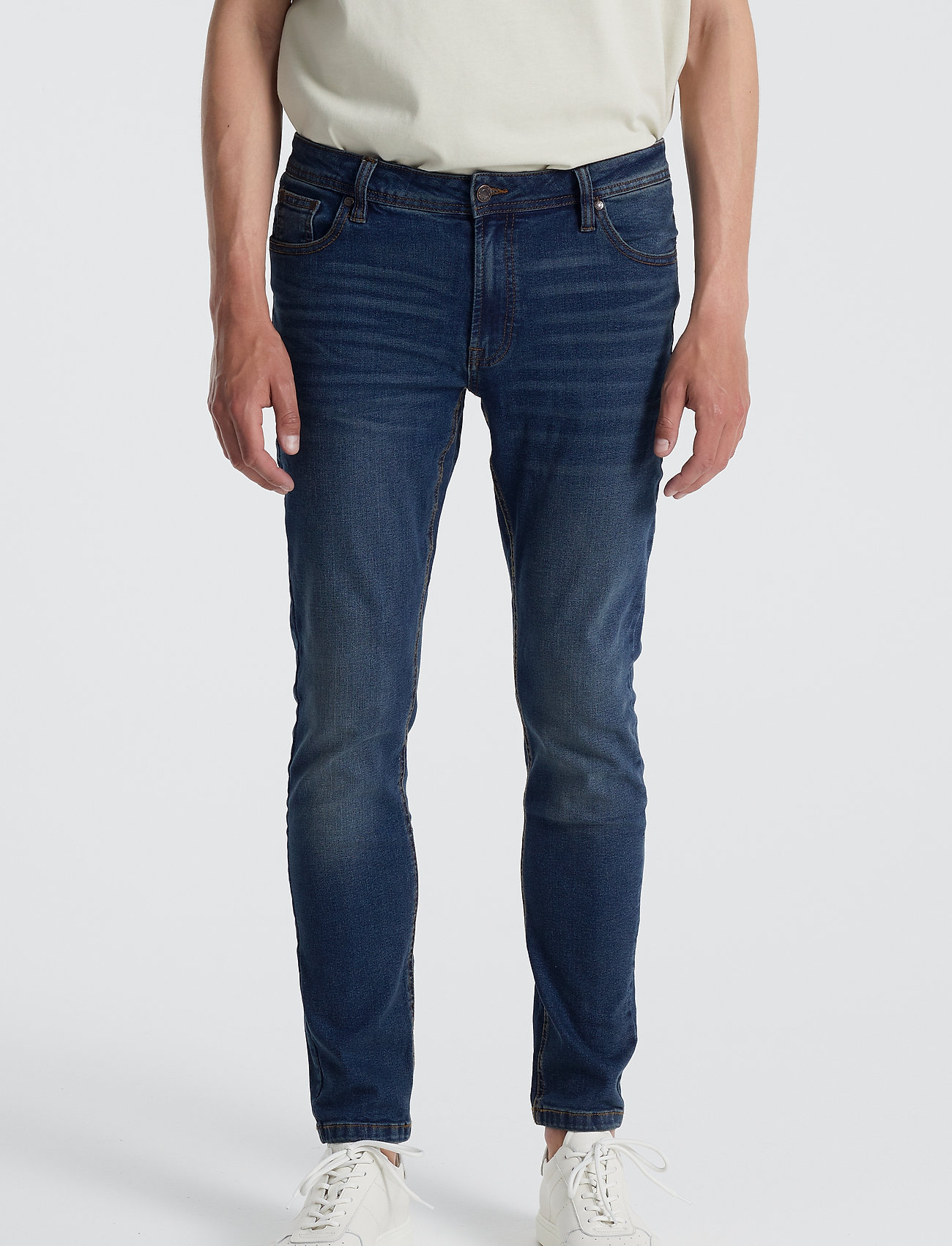 Denim Project - DP Mr. Red - trousers & jeans - vintage blue - 5