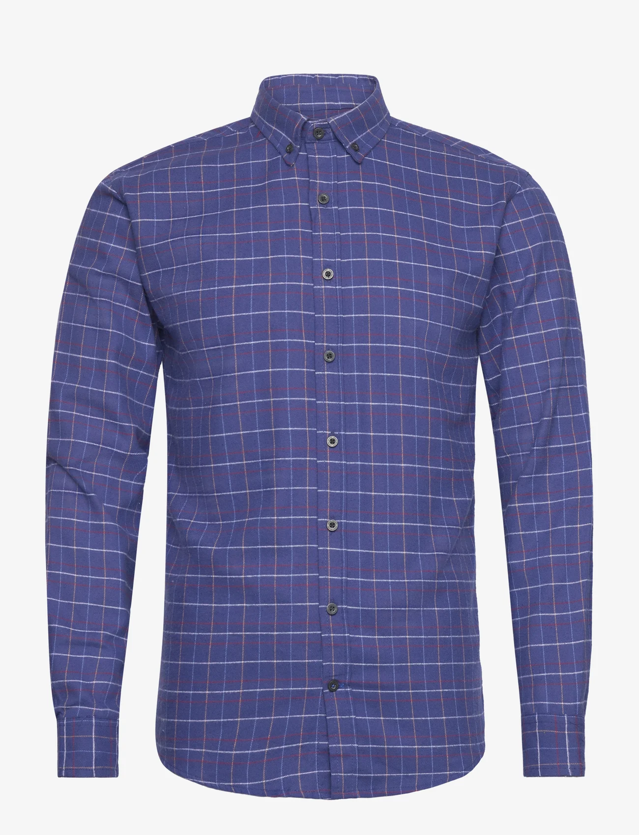 Denim project - DPNEW CHECK SHIRT - die niedrigsten preise - maroon check - 0