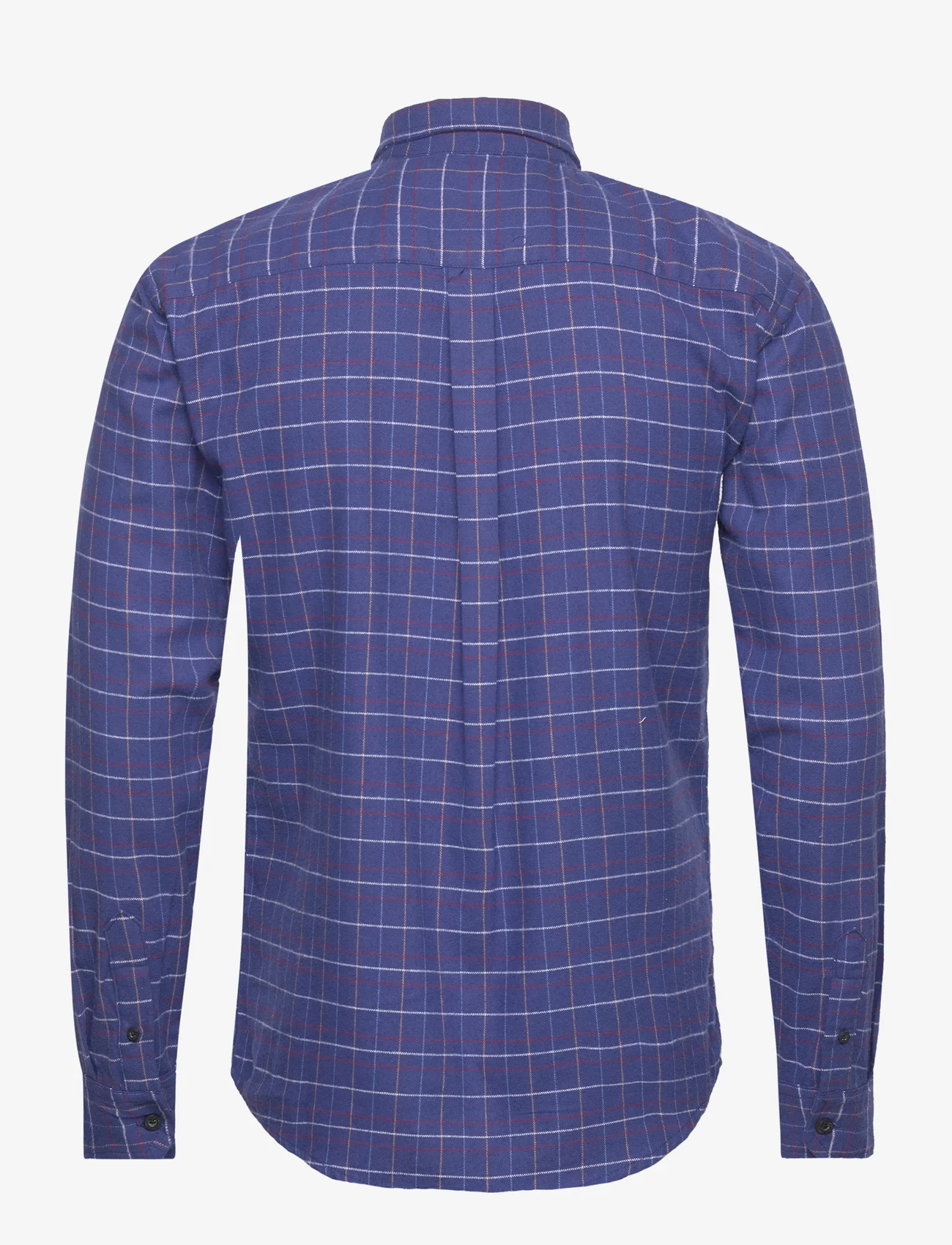 Denim project - DPNEW CHECK SHIRT - rutede skjorter - maroon check - 1