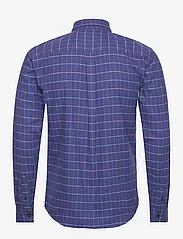 Denim project - DPNEW CHECK SHIRT - rutede skjorter - maroon check - 1