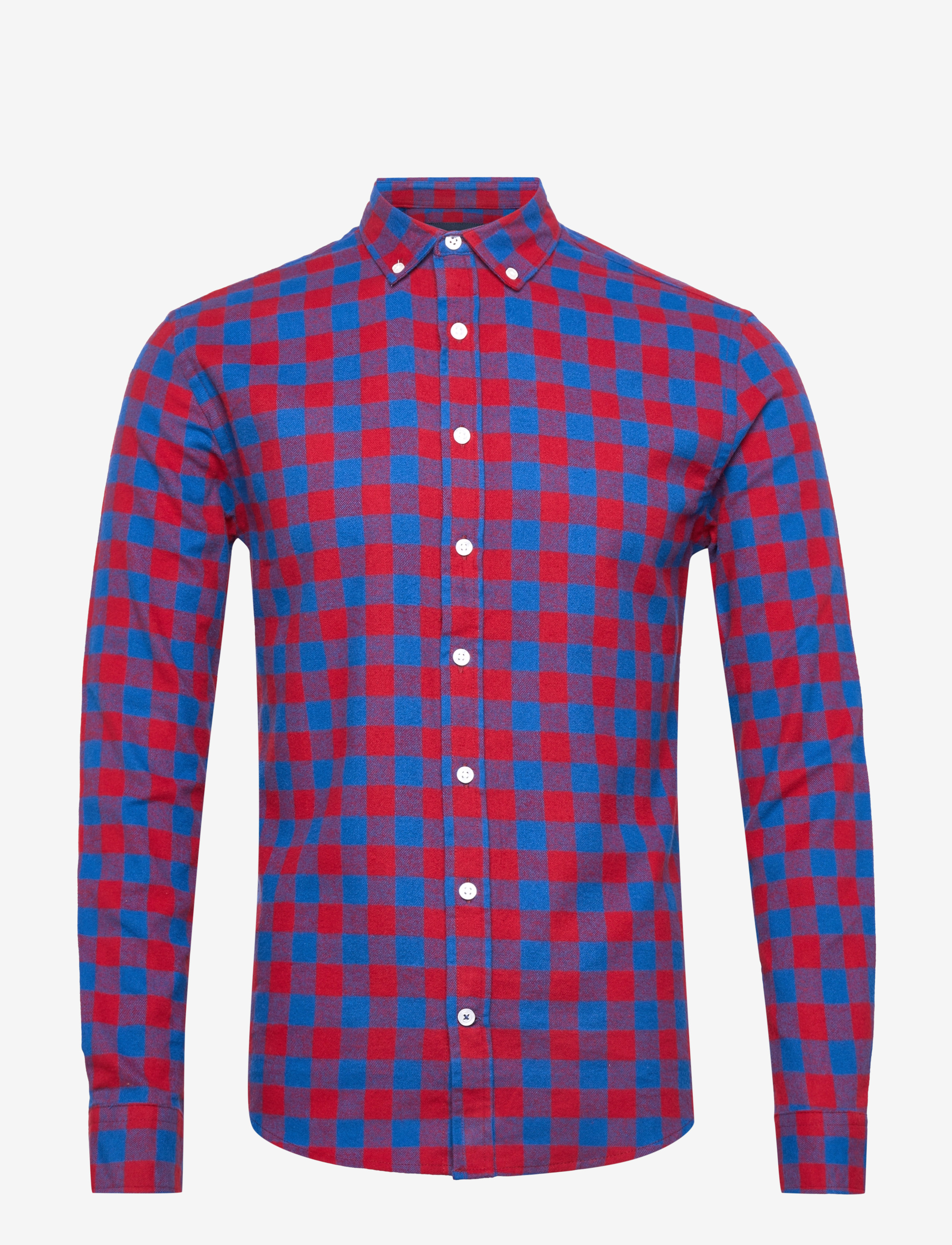 RED/NAVY CHECK