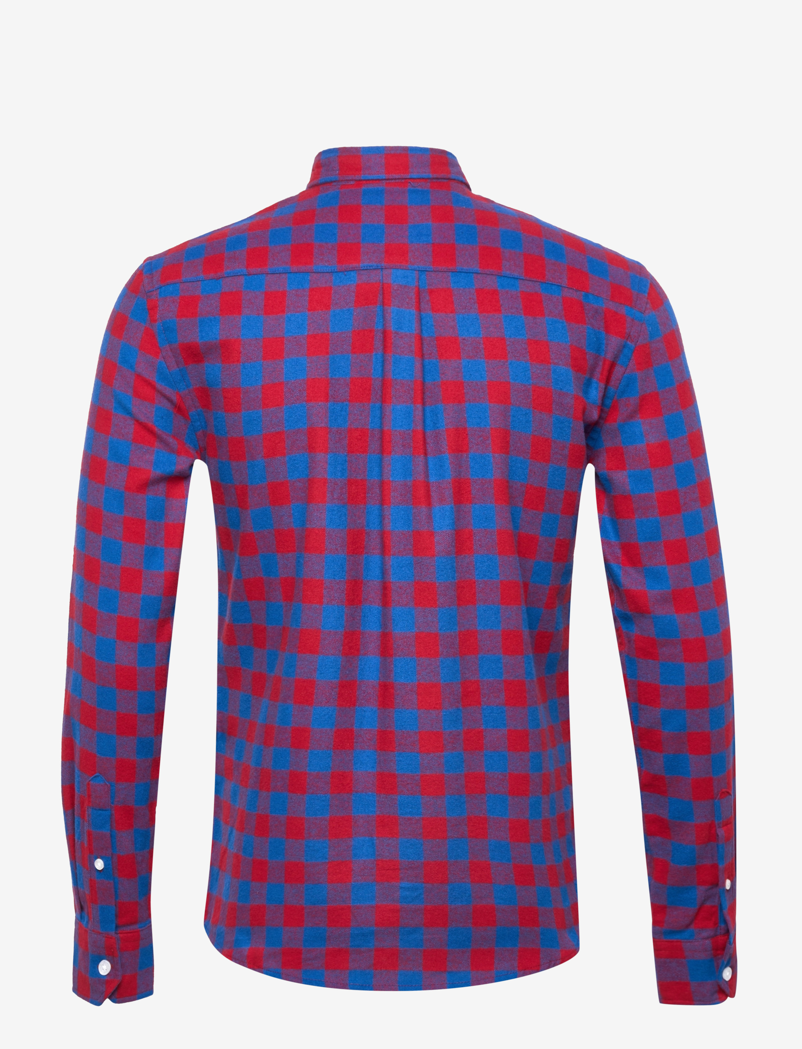Denim Project - DP New Check Shirt - die niedrigsten preise - red/navy check - 1