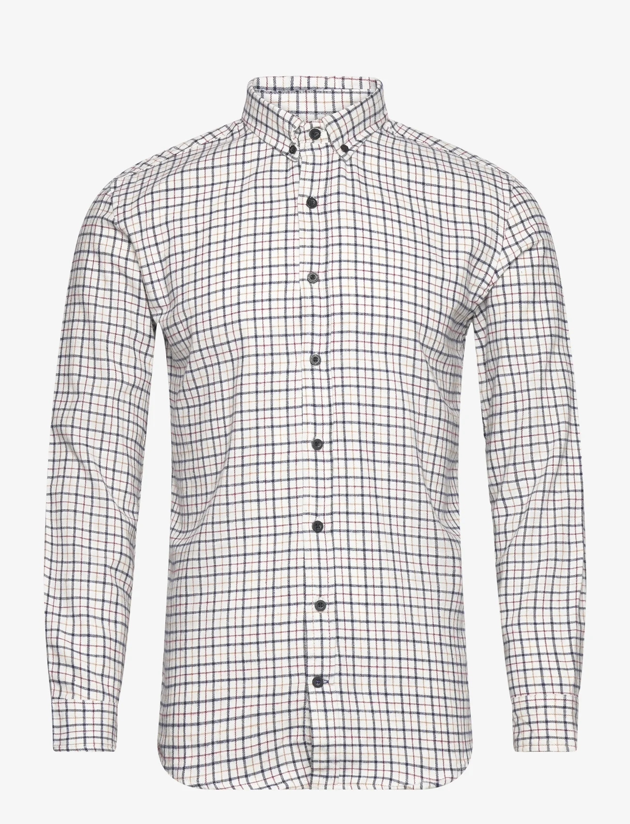 Denim project - DPNEW CHECK SHIRT - checkered shirts - white/blue check - 0