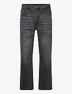 DPRecycled Loose Jeans - BLACK STONE WASH