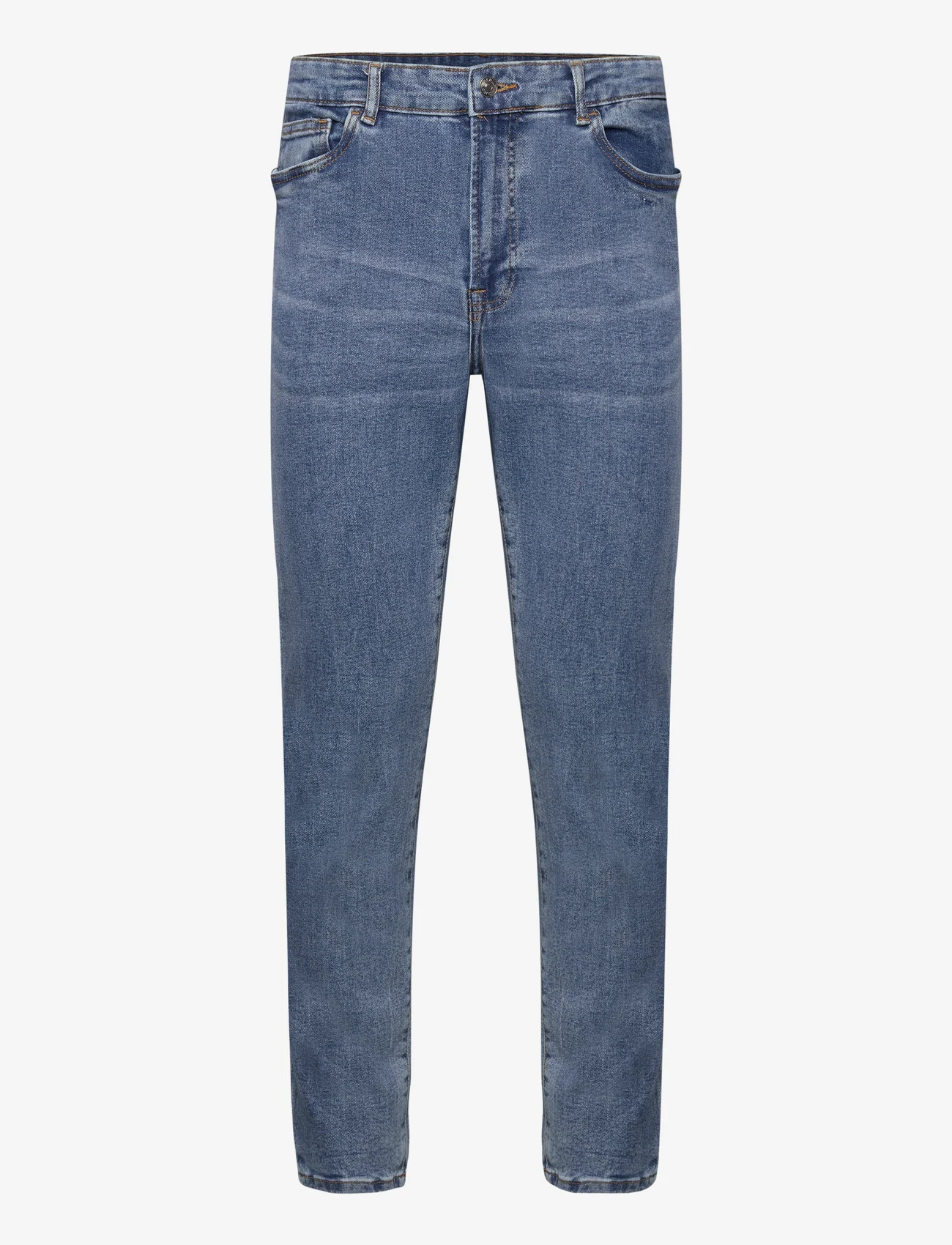 Denim project - DPRecycled Loose Jeans - brīva piegriezuma džinsa bikses - medium stone wash - 0