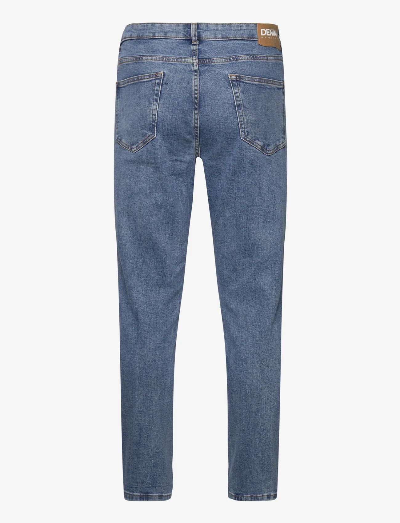 Denim project - DPRecycled Loose Jeans - brīva piegriezuma džinsa bikses - medium stone wash - 1